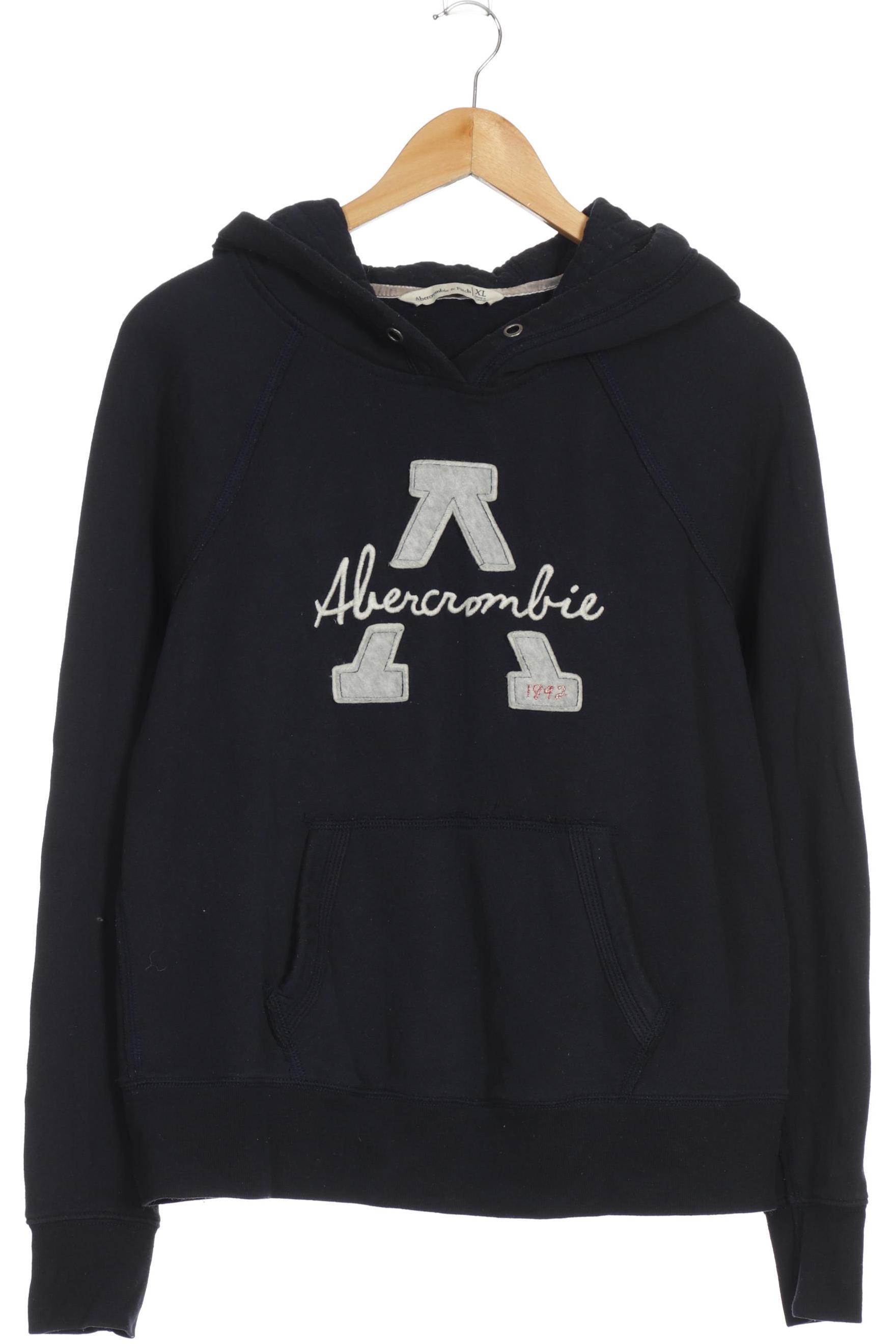 

Abercrombie & Fitch Damen Kapuzenpullover, blau, Gr.