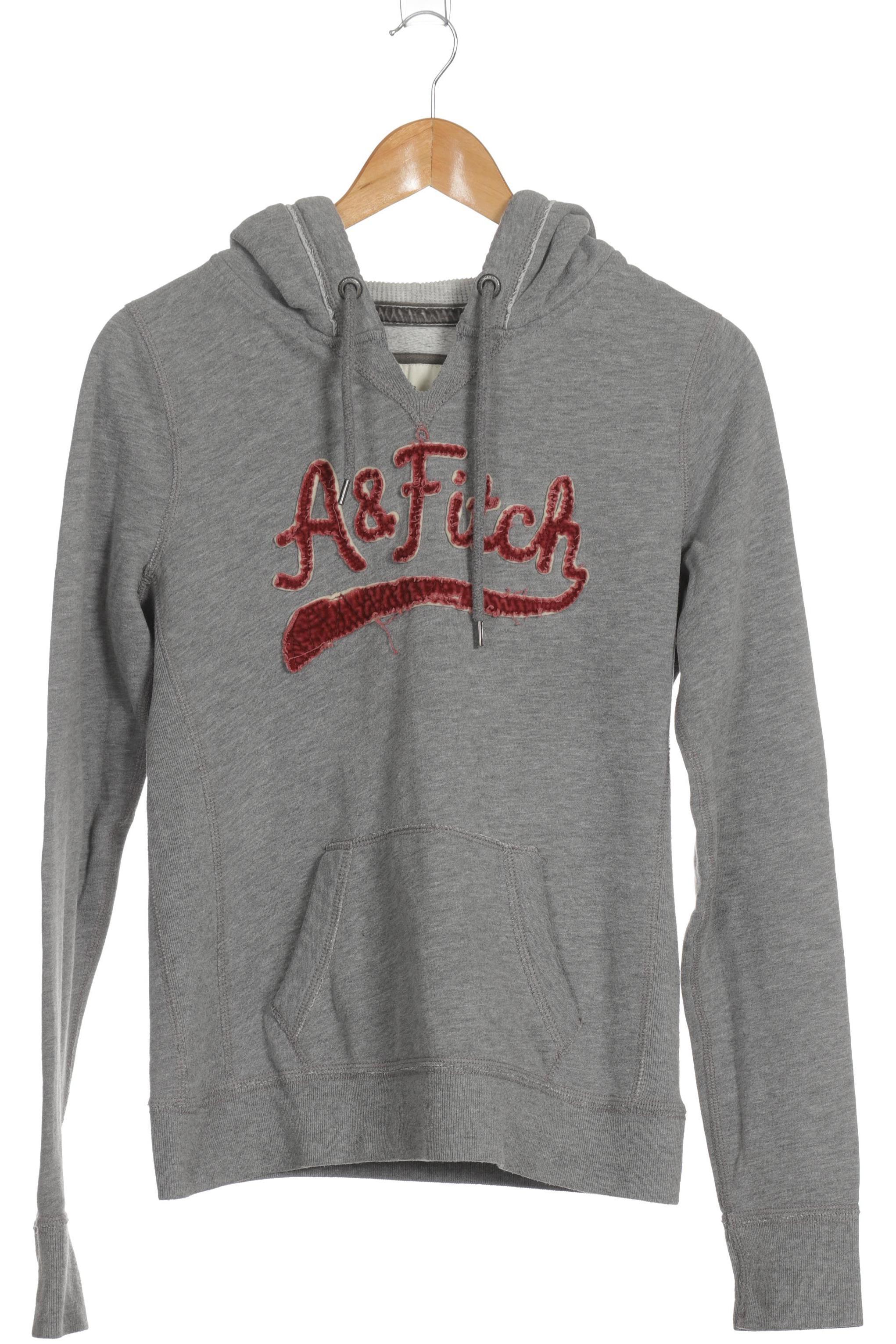 

Abercrombie & Fitch Damen Kapuzenpullover, grau, Gr.