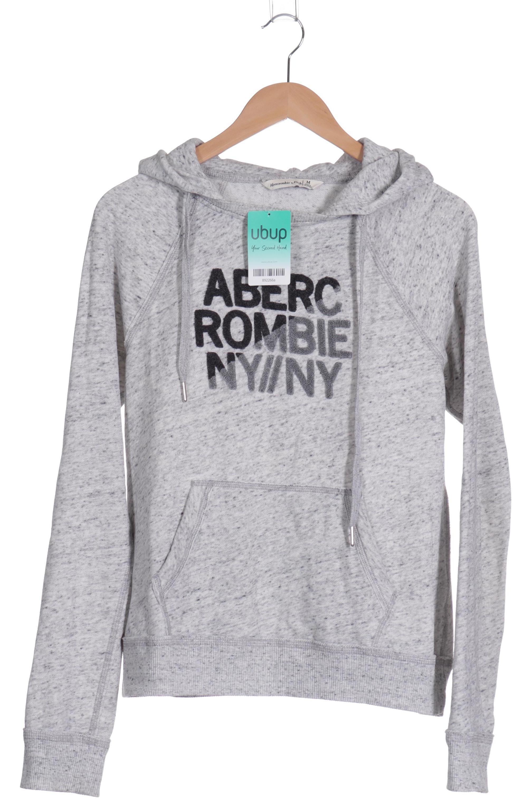 

Abercrombie & Fitch Damen Kapuzenpullover, grau, Gr.