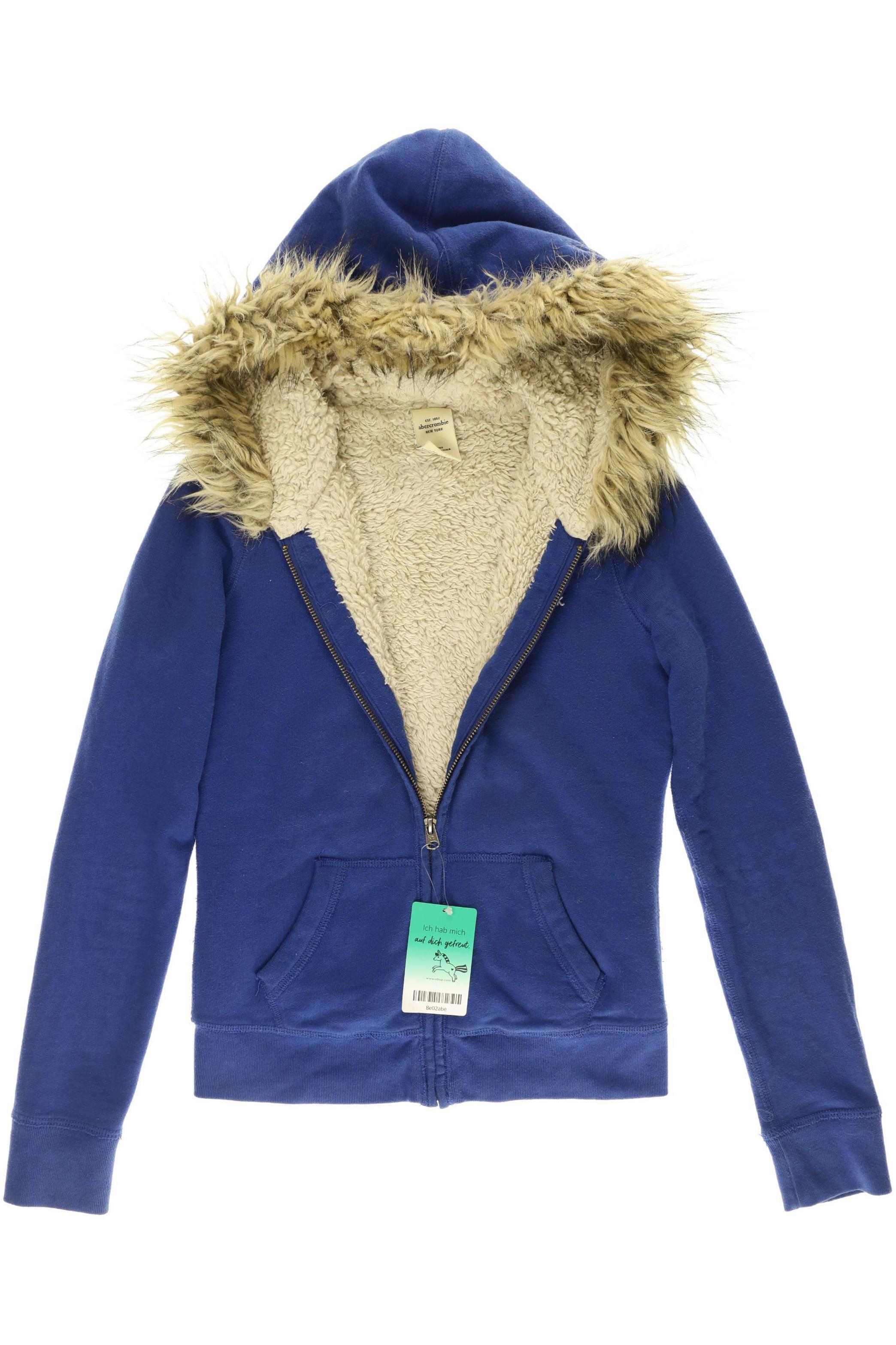 

Abercrombie & Fitch Damen Kapuzenpullover, blau, Gr.