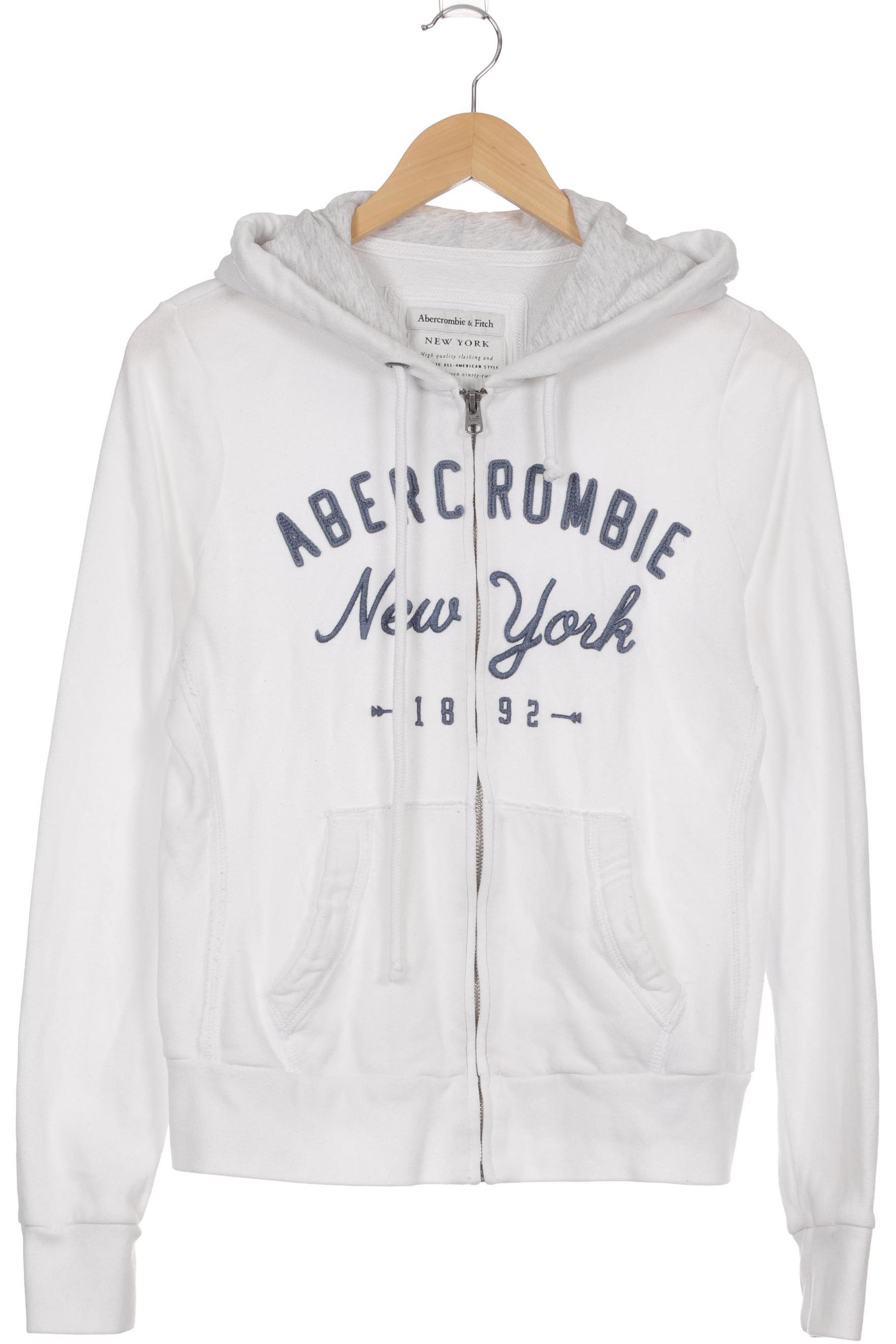 

Abercrombie & Fitch Damen Kapuzenpullover, weiß, Gr.