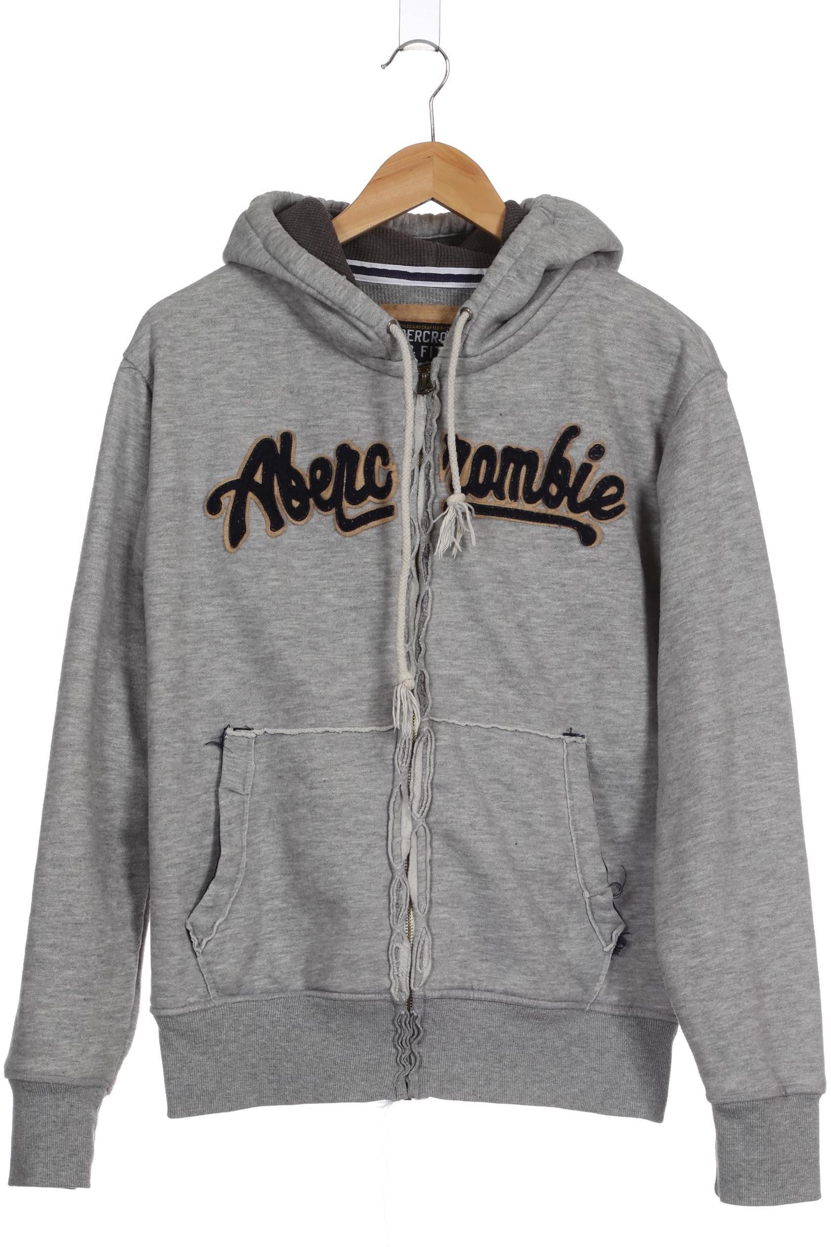 

Abercrombie & Fitch Herren Kapuzenpullover, grau, Gr.
