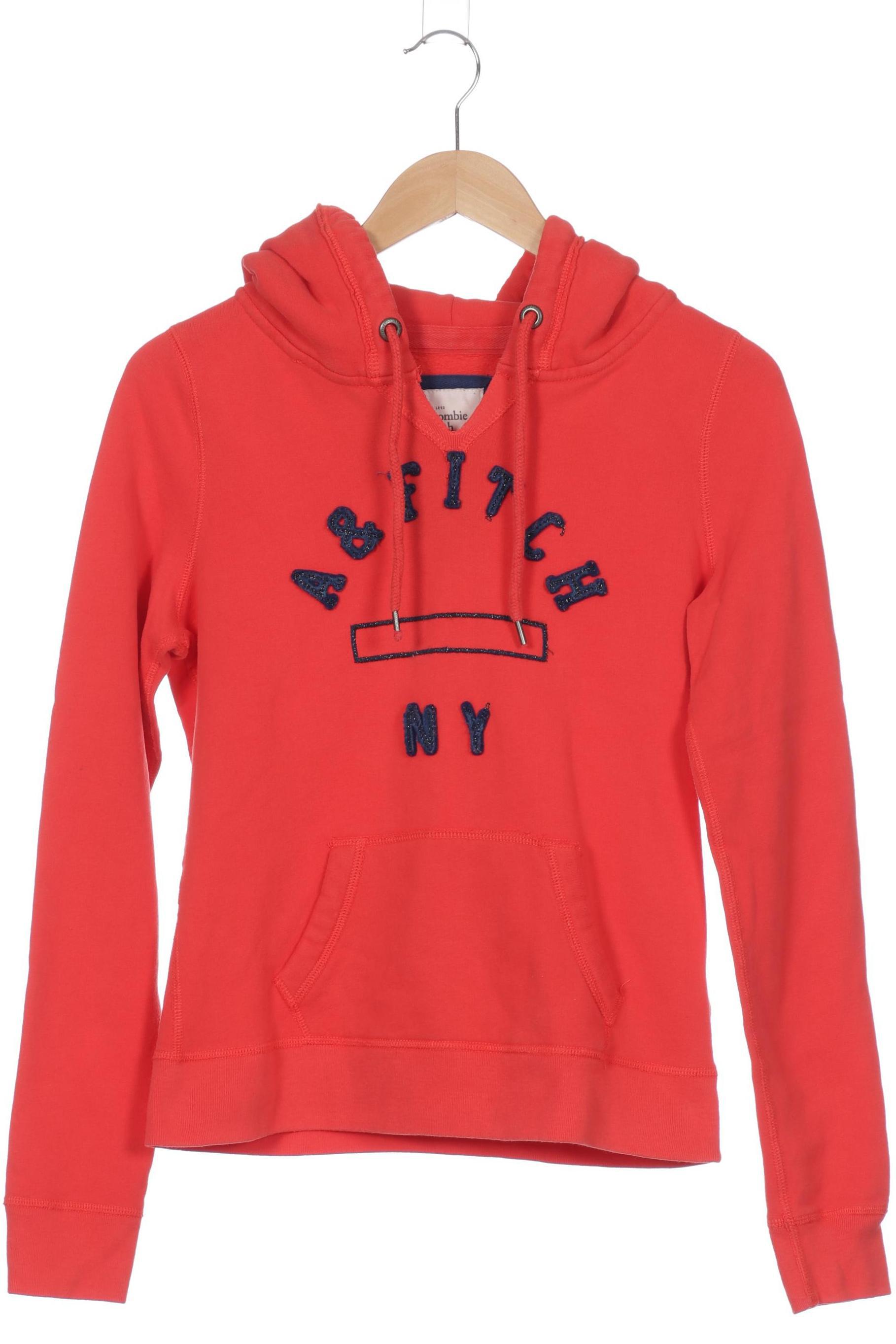 

Abercrombie & Fitch Damen Kapuzenpullover, rot, Gr.