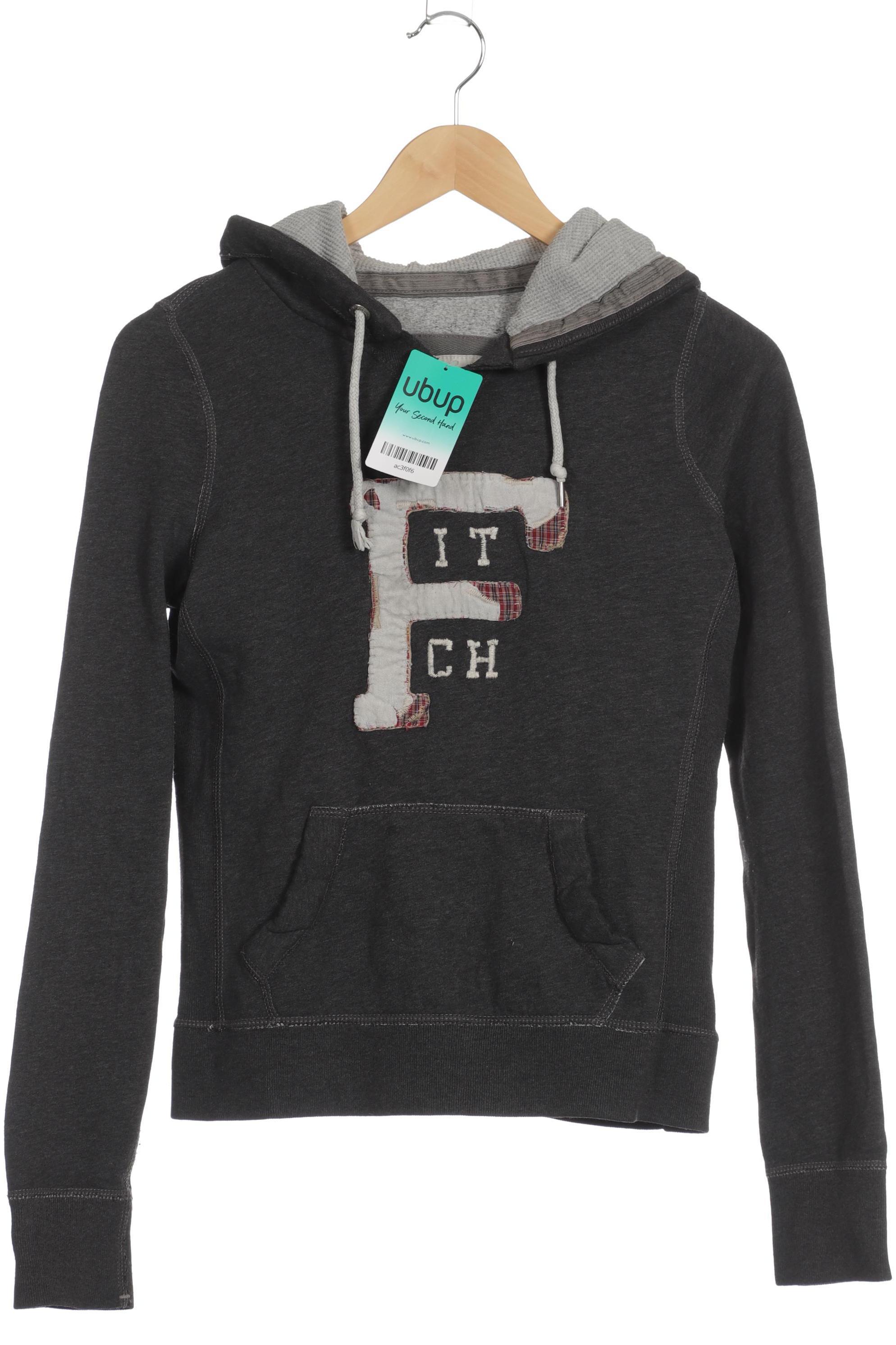 

Abercrombie & Fitch Damen Kapuzenpullover, grau, Gr.