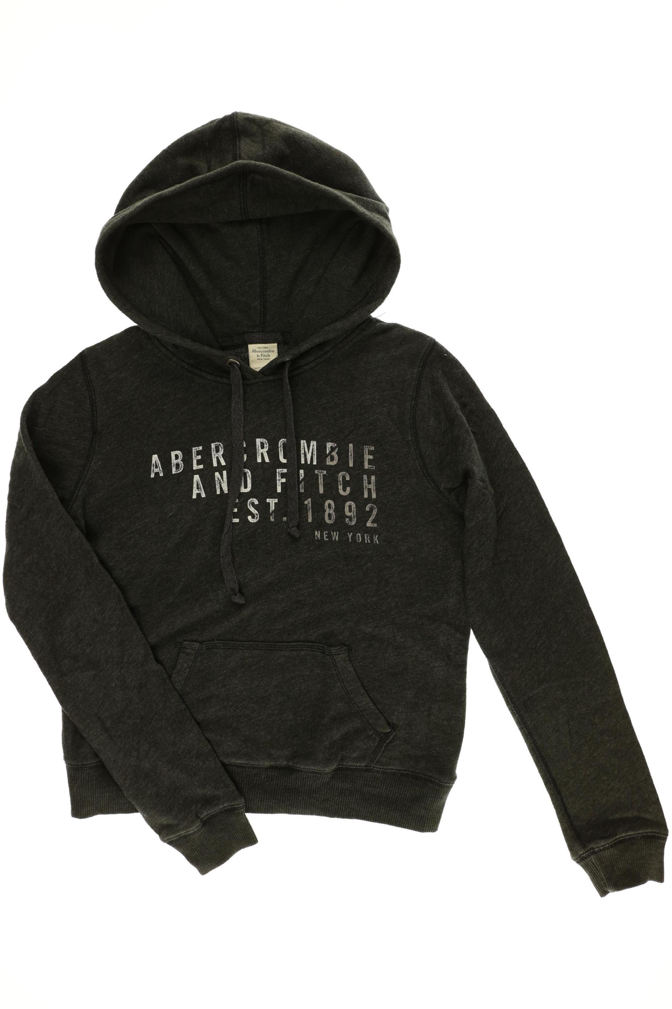 

Abercrombie & Fitch Damen Kapuzenpullover, grau, Gr.