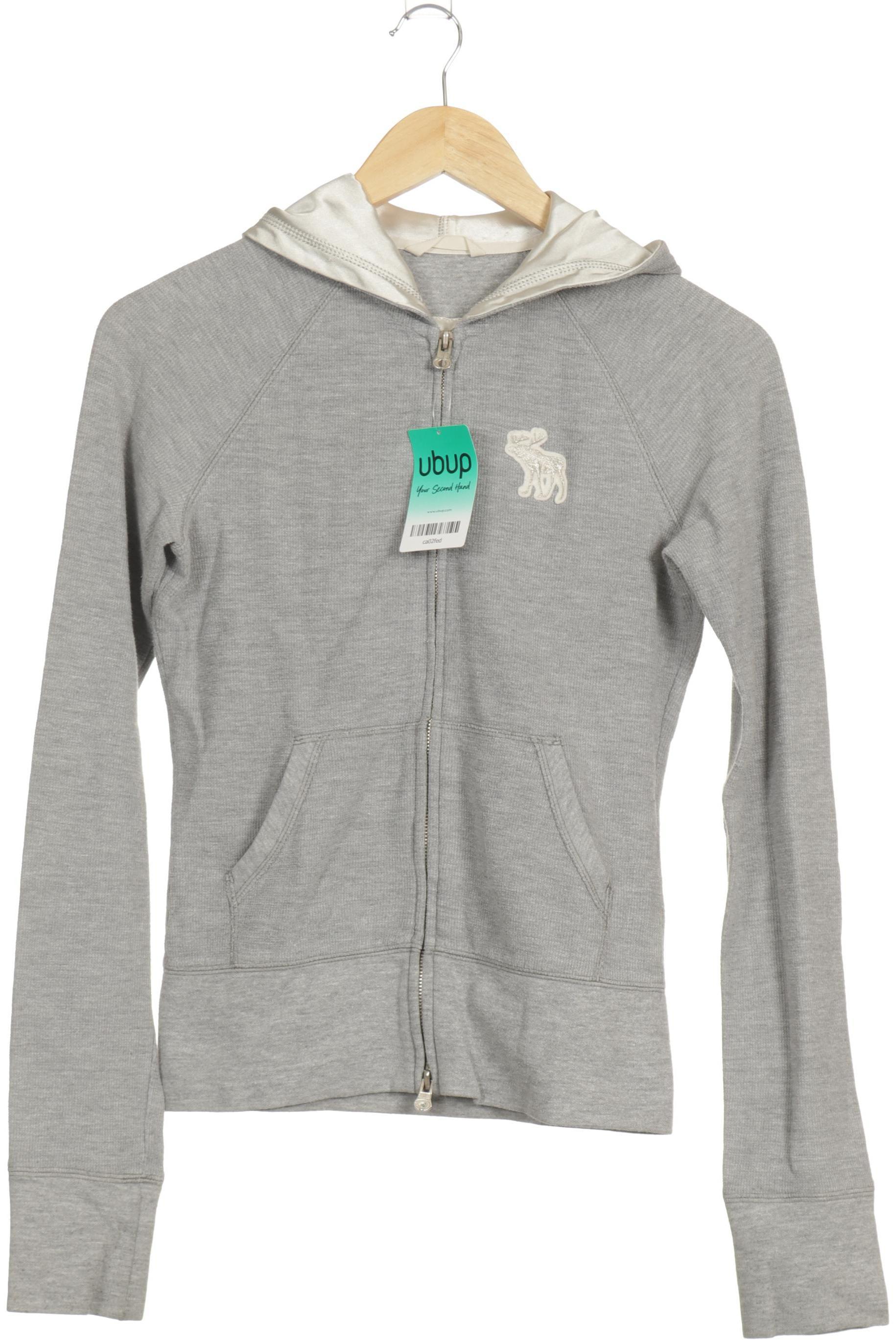 

Abercrombie & Fitch Damen Kapuzenpullover, grau, Gr.