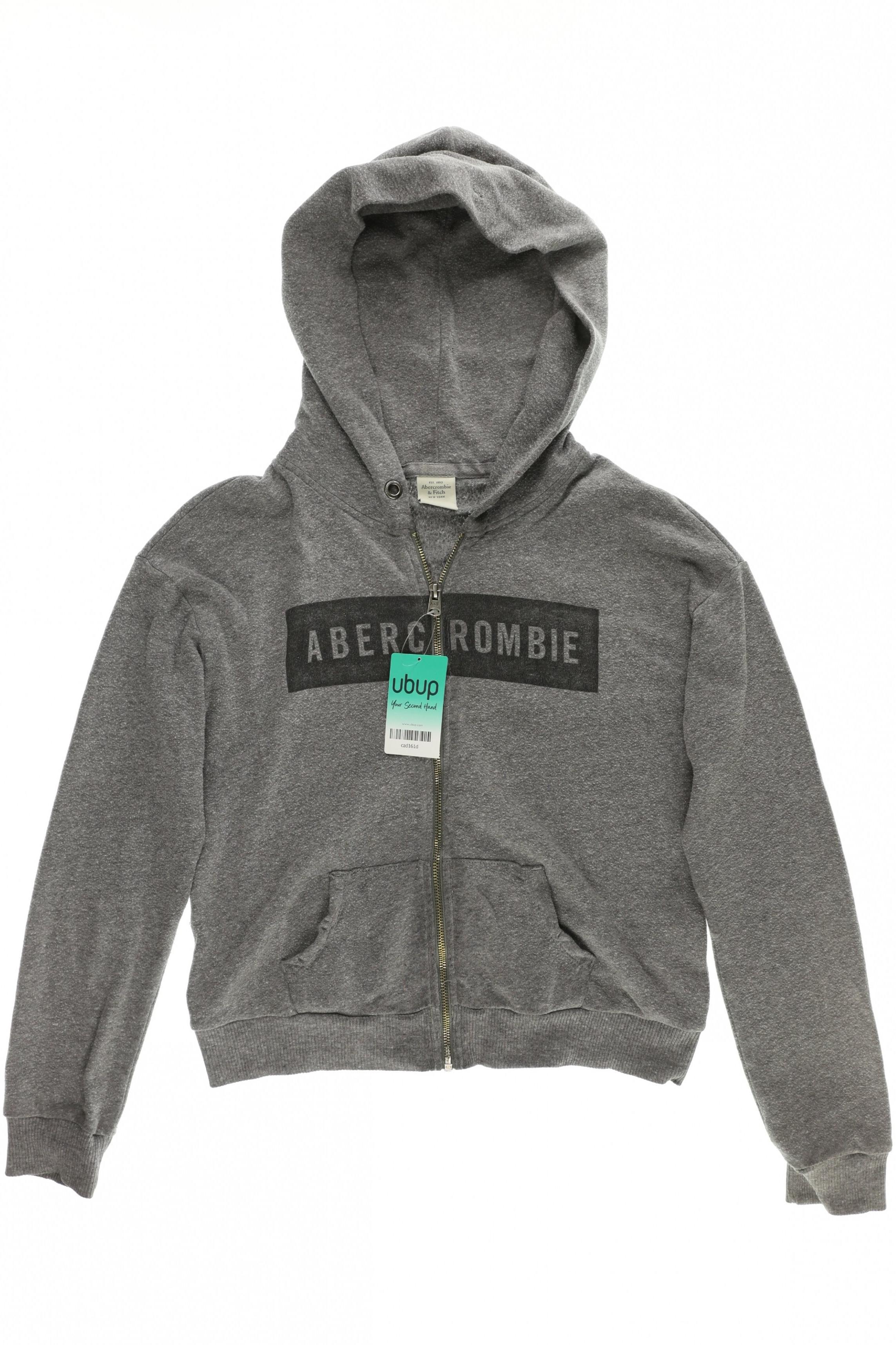 

Abercrombie & Fitch Damen Kapuzenpullover, grau, Gr.