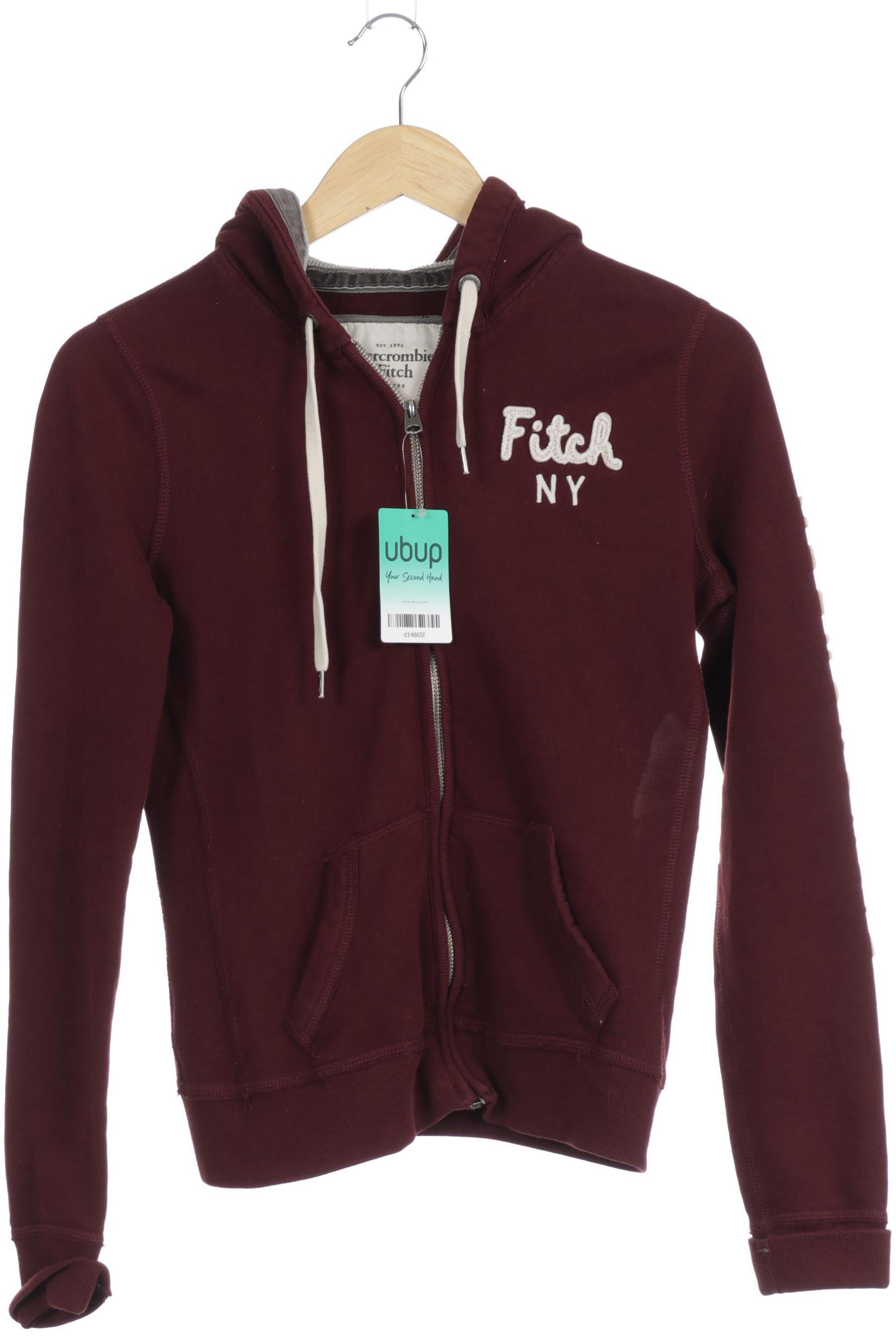 

Abercrombie & Fitch Damen Kapuzenpullover, rot, Gr.