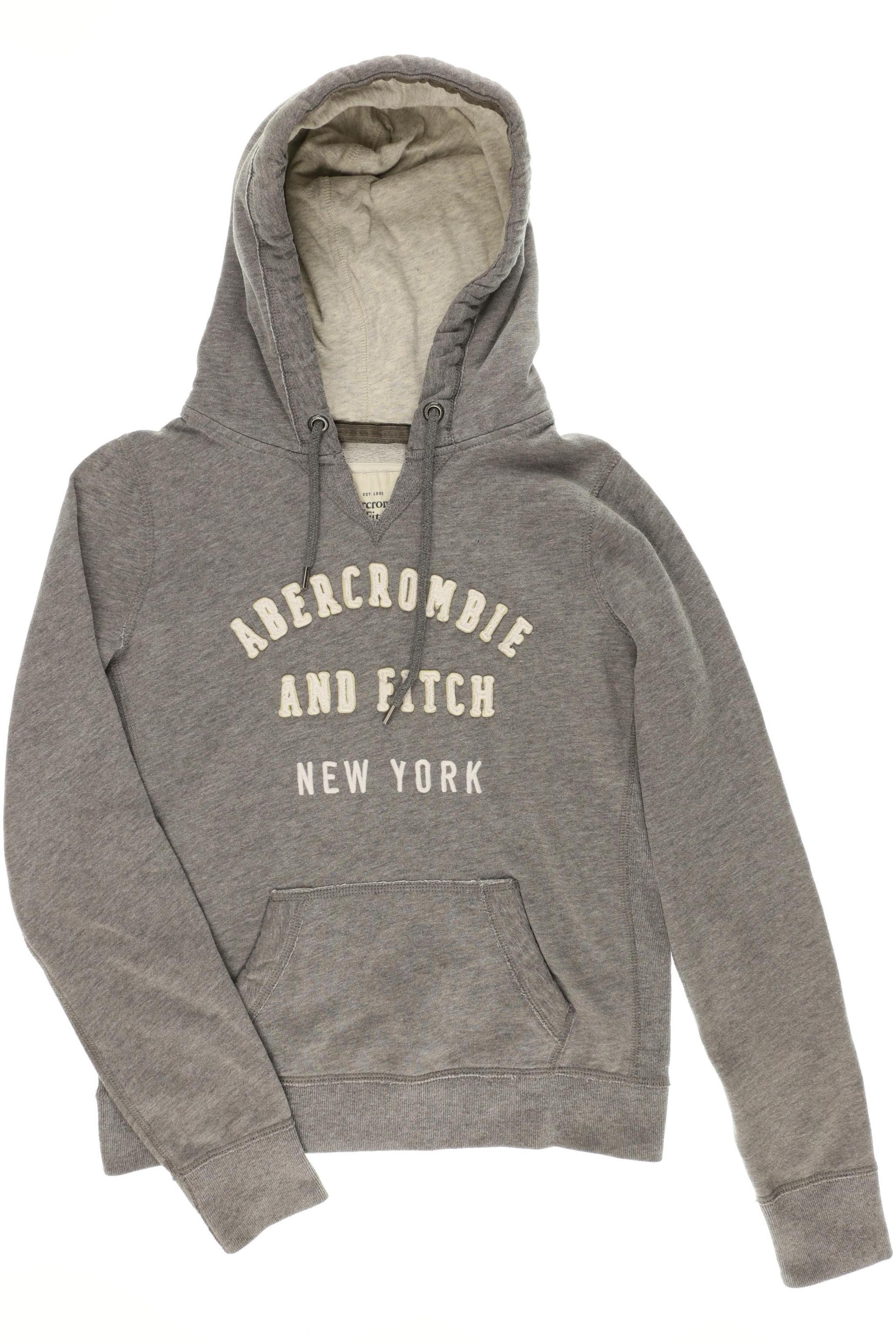 

Abercrombie & Fitch Damen Kapuzenpullover, grau, Gr.