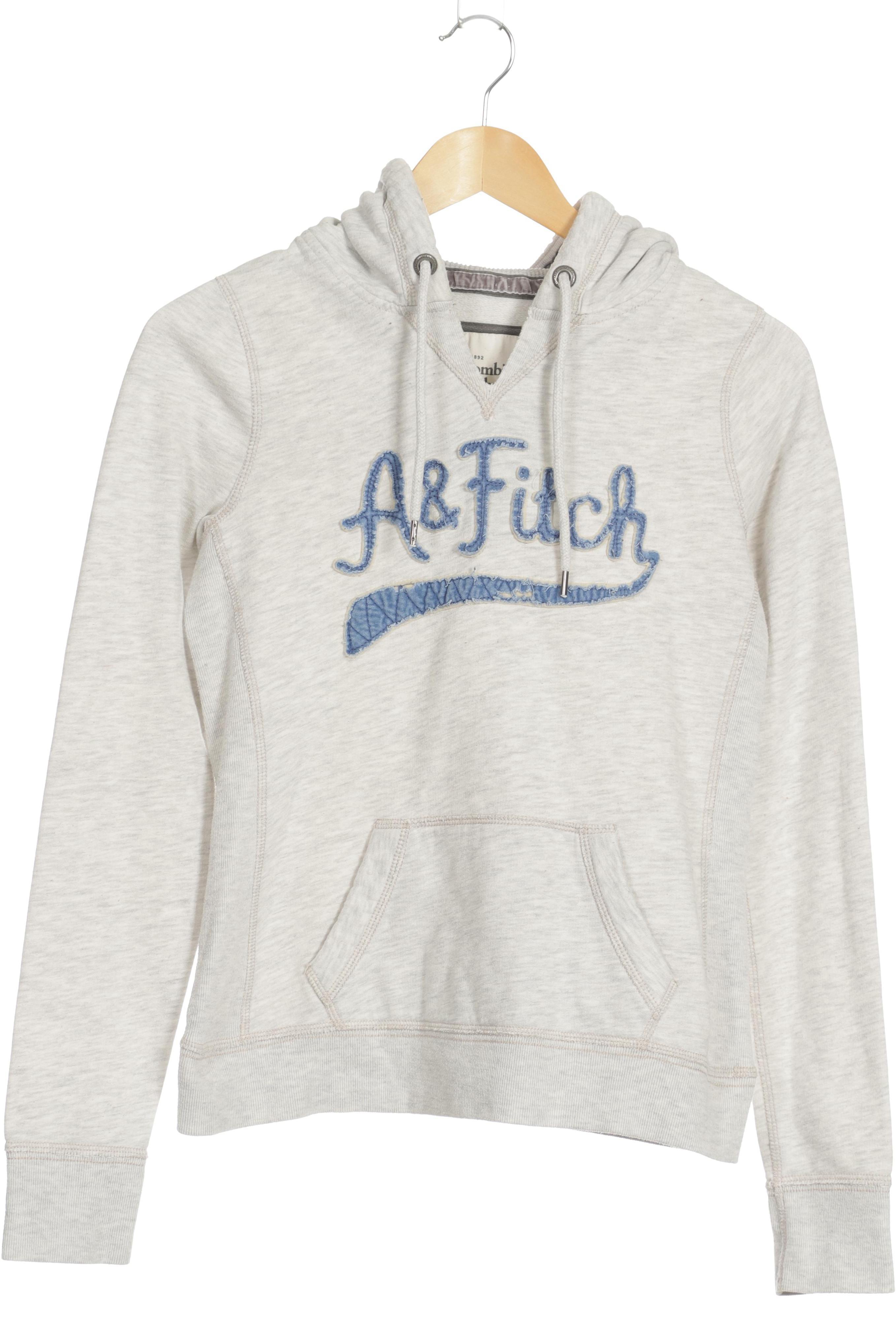 

Abercrombie & Fitch Damen Kapuzenpullover, weiß, Gr.