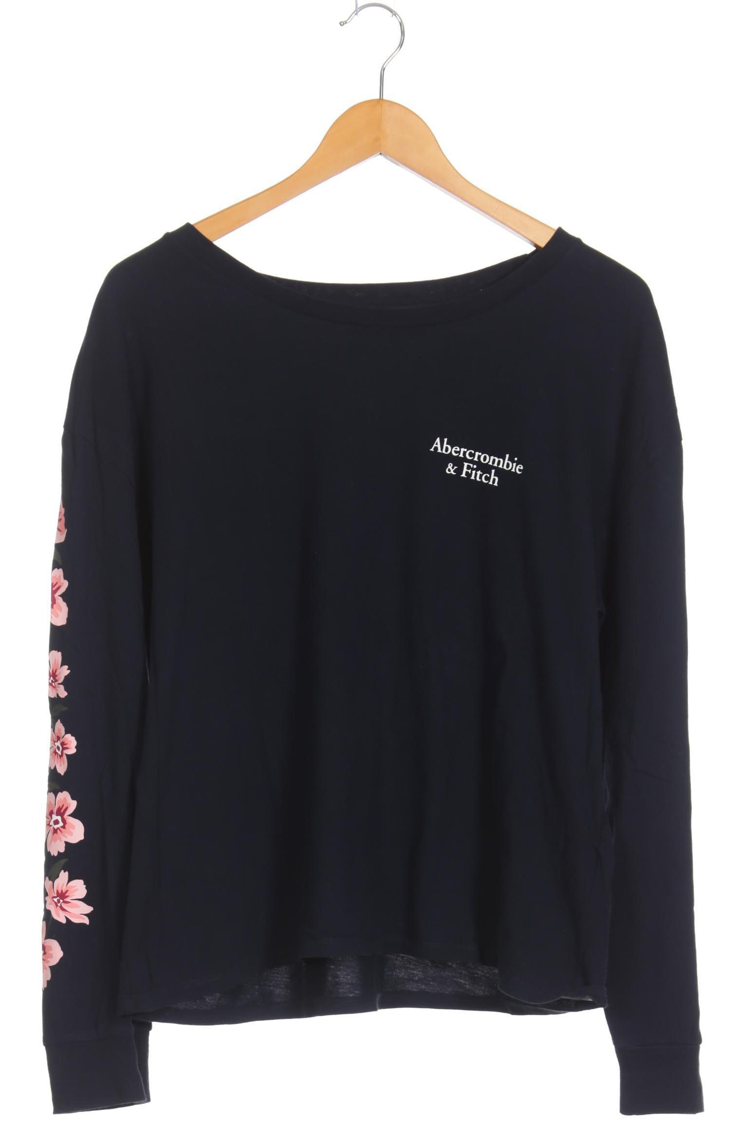

Abercrombie & Fitch Damen Langarmshirt, blau, Gr.