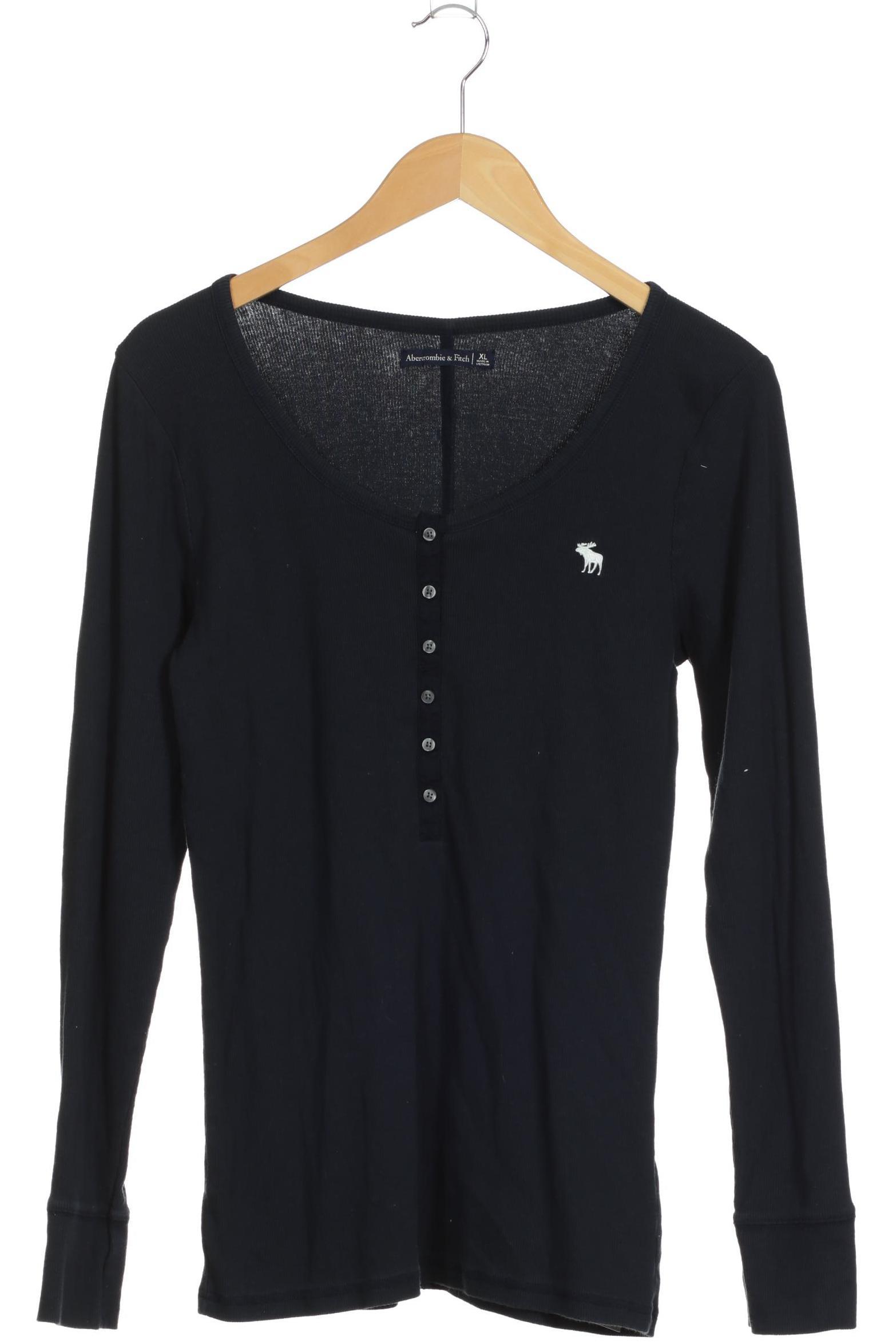 

Abercrombie & Fitch Damen Langarmshirt, blau, Gr.