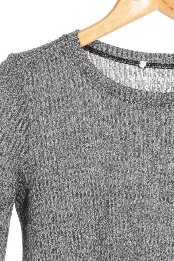 Thumbnail - Abercrombie &amp; Fitch Mädchen Pullover, grau, Gr. 158