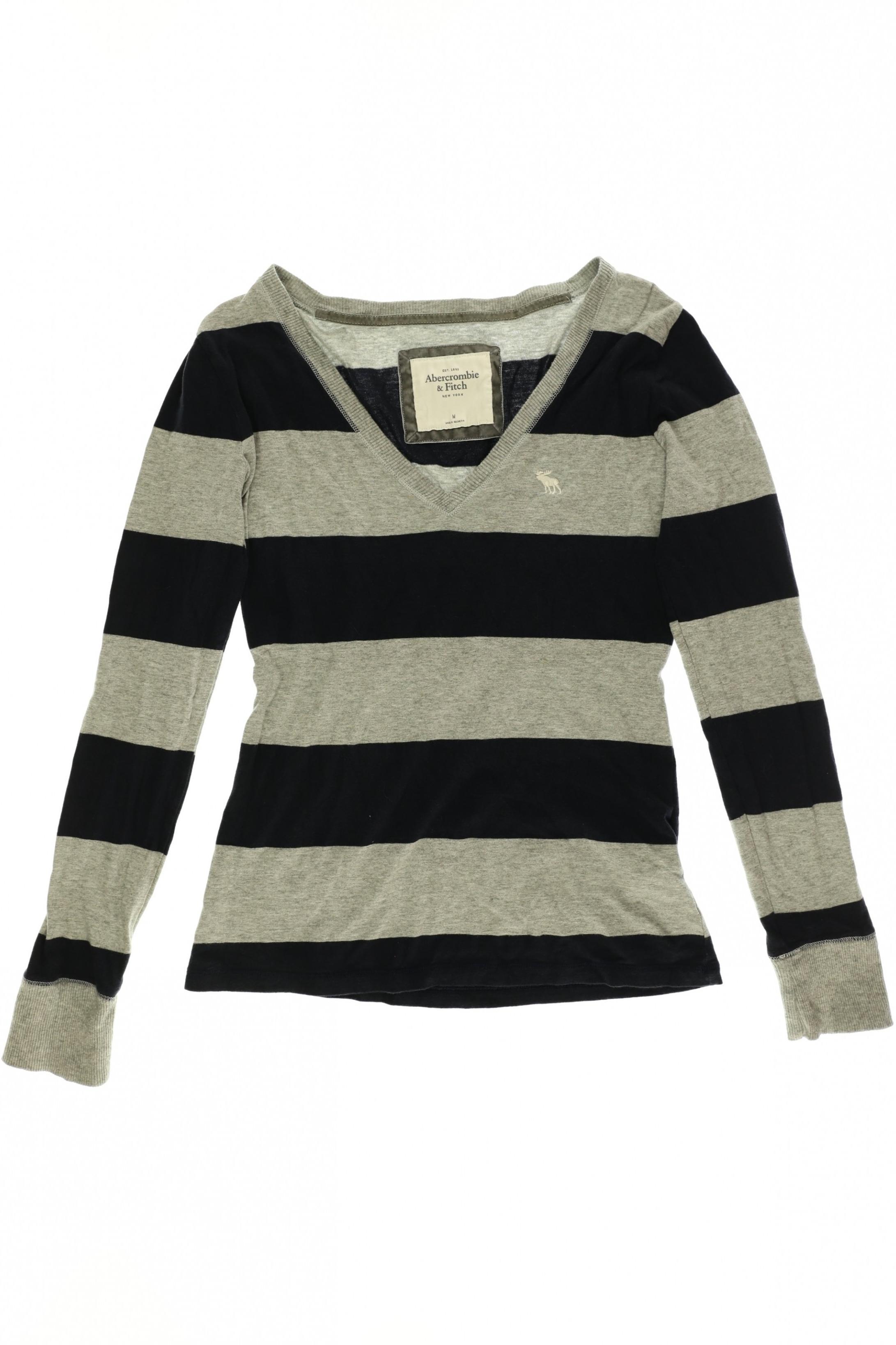 

Abercrombie & Fitch Damen Langarmshirt, blau, Gr.