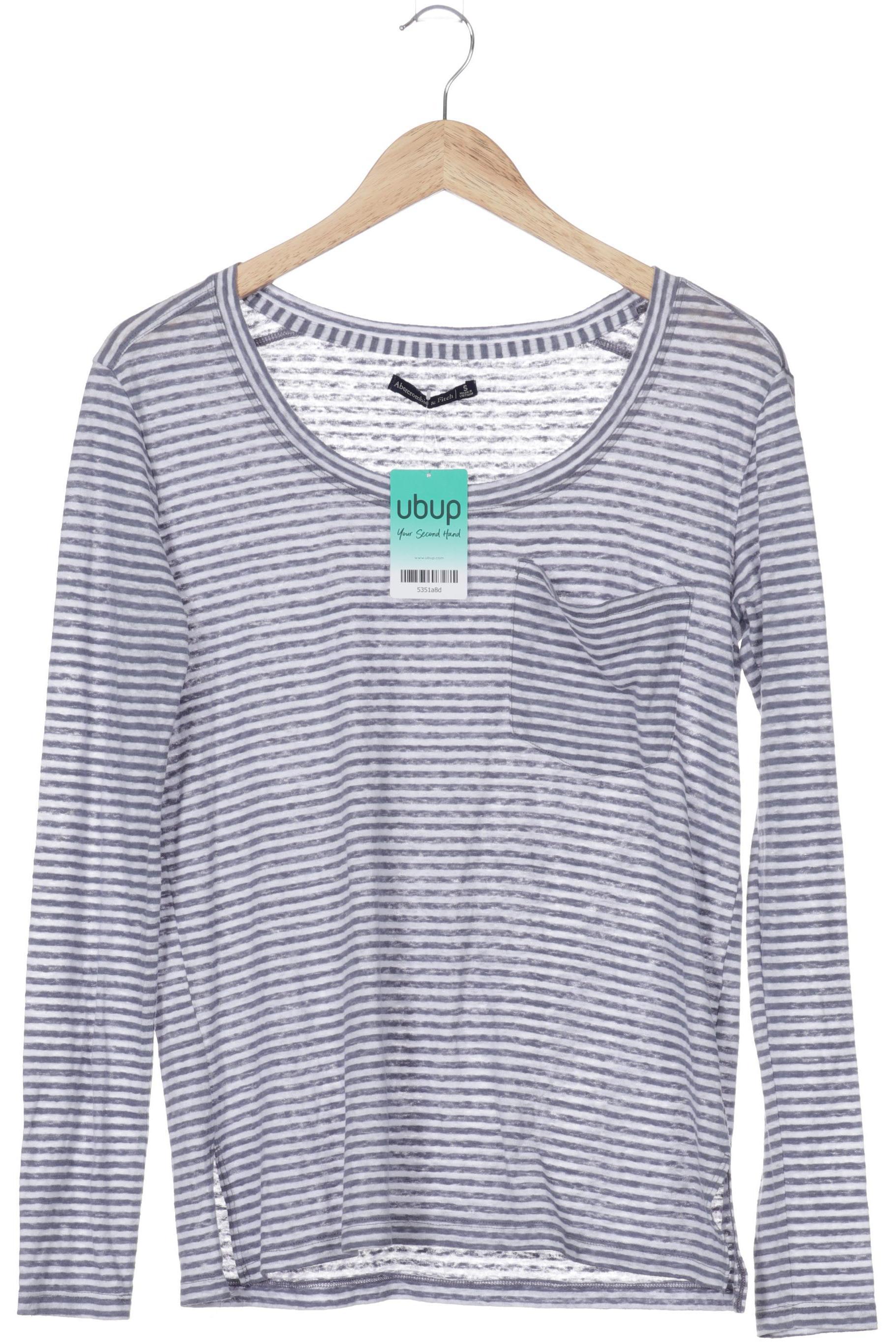 

Abercrombie & Fitch Damen Langarmshirt, blau, Gr.