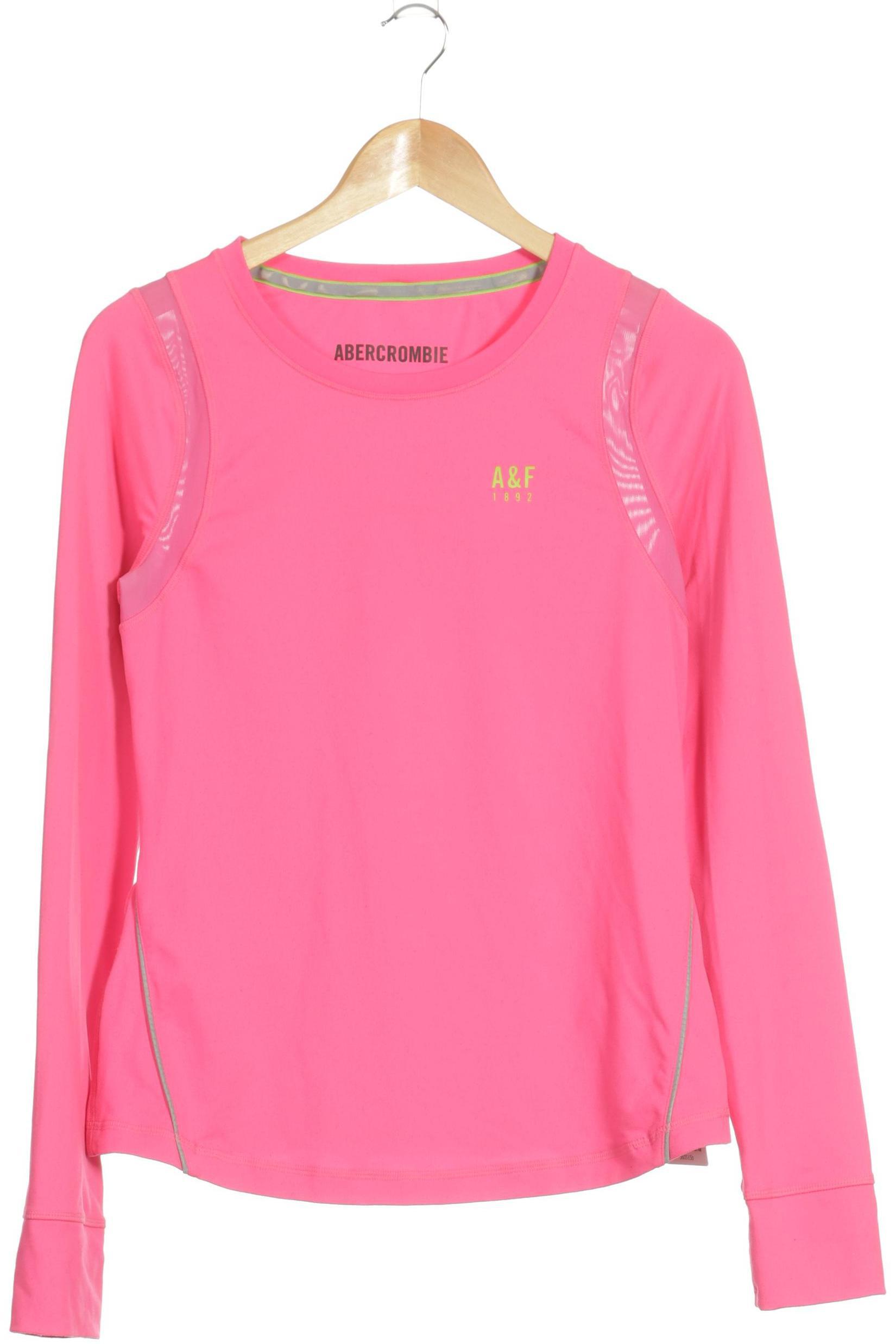 

Abercrombie & Fitch Damen Langarmshirt, pink, Gr.