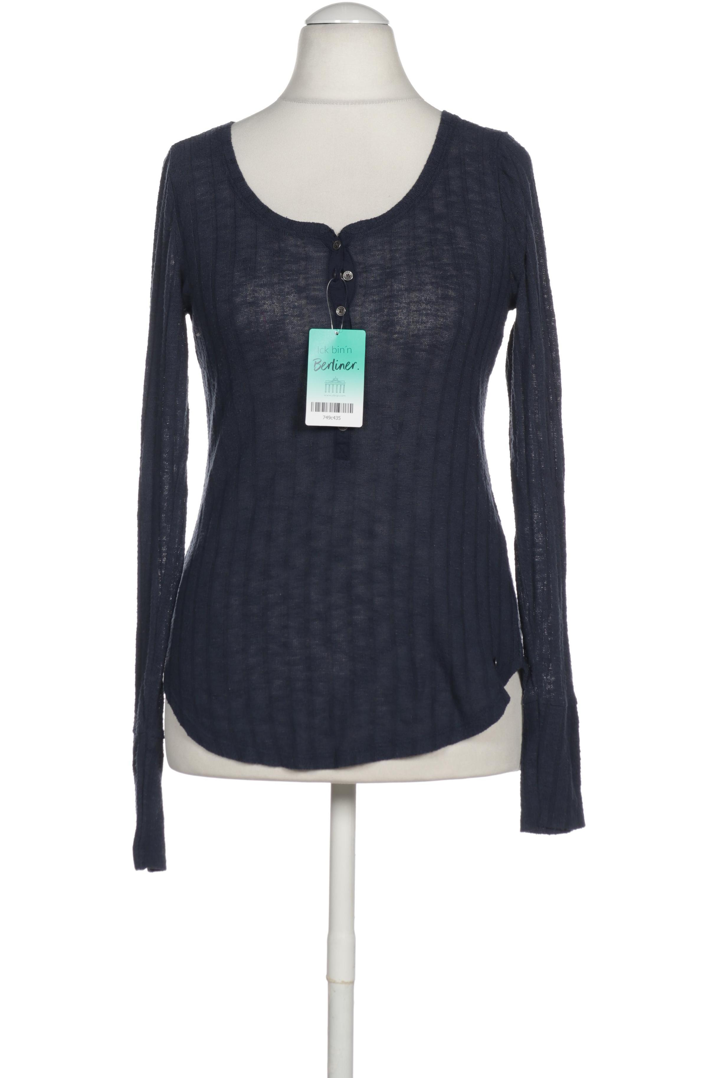 

Abercrombie & Fitch Damen Langarmshirt, blau, Gr.