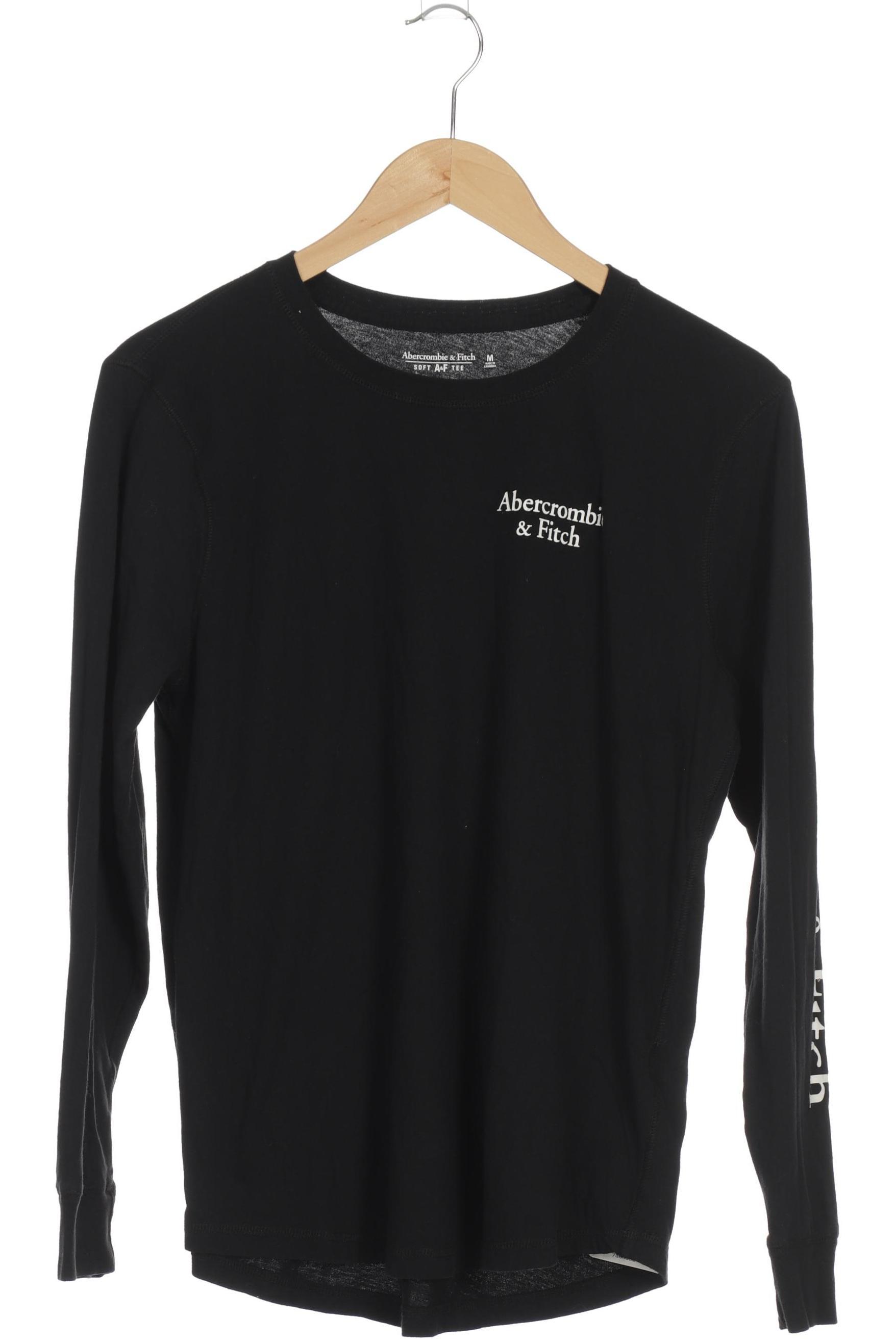 

Abercrombie & Fitch Damen Langarmshirt, schwarz, Gr.