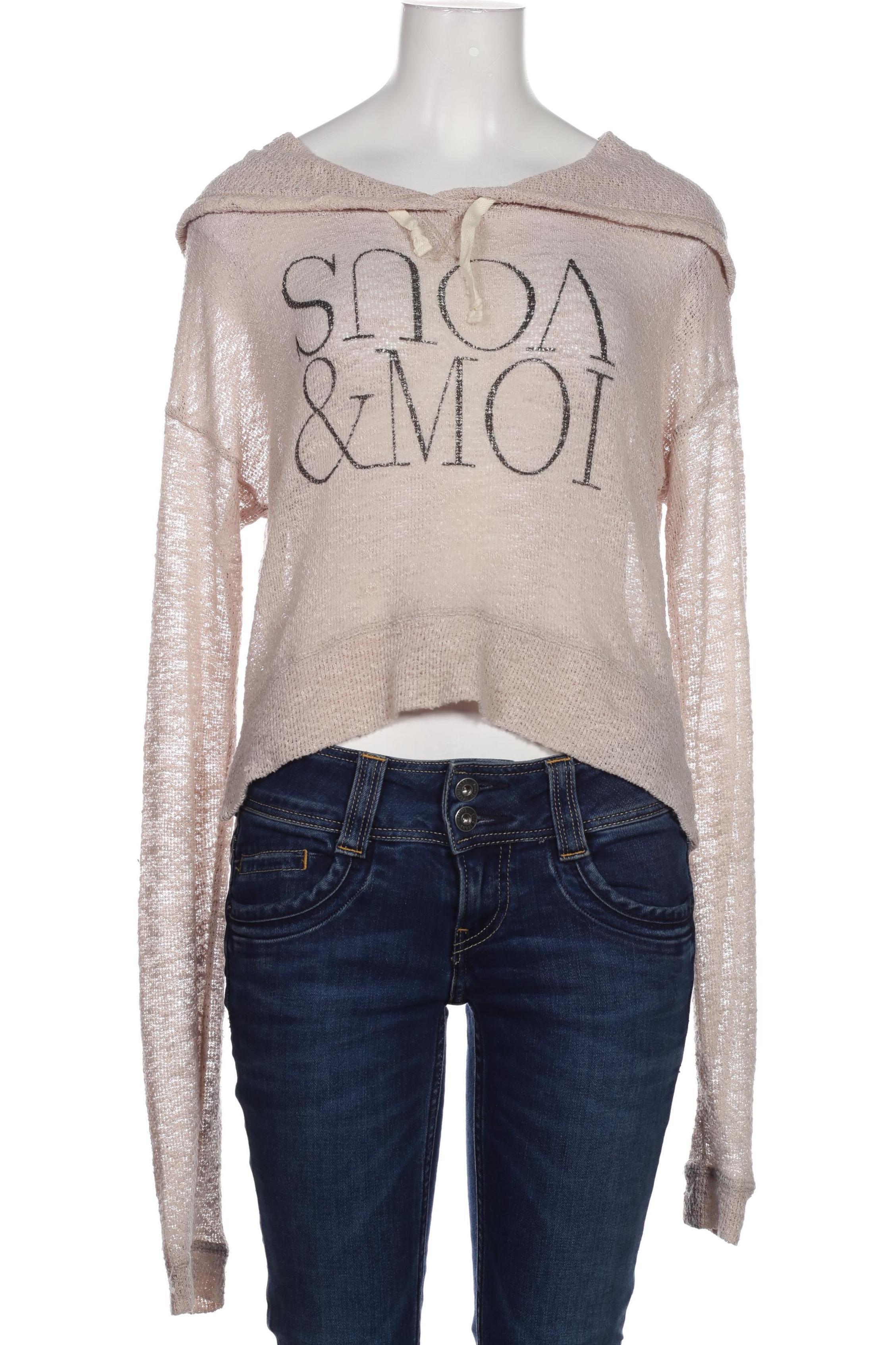 

Abercrombie & Fitch Damen Langarmshirt, beige, Gr.