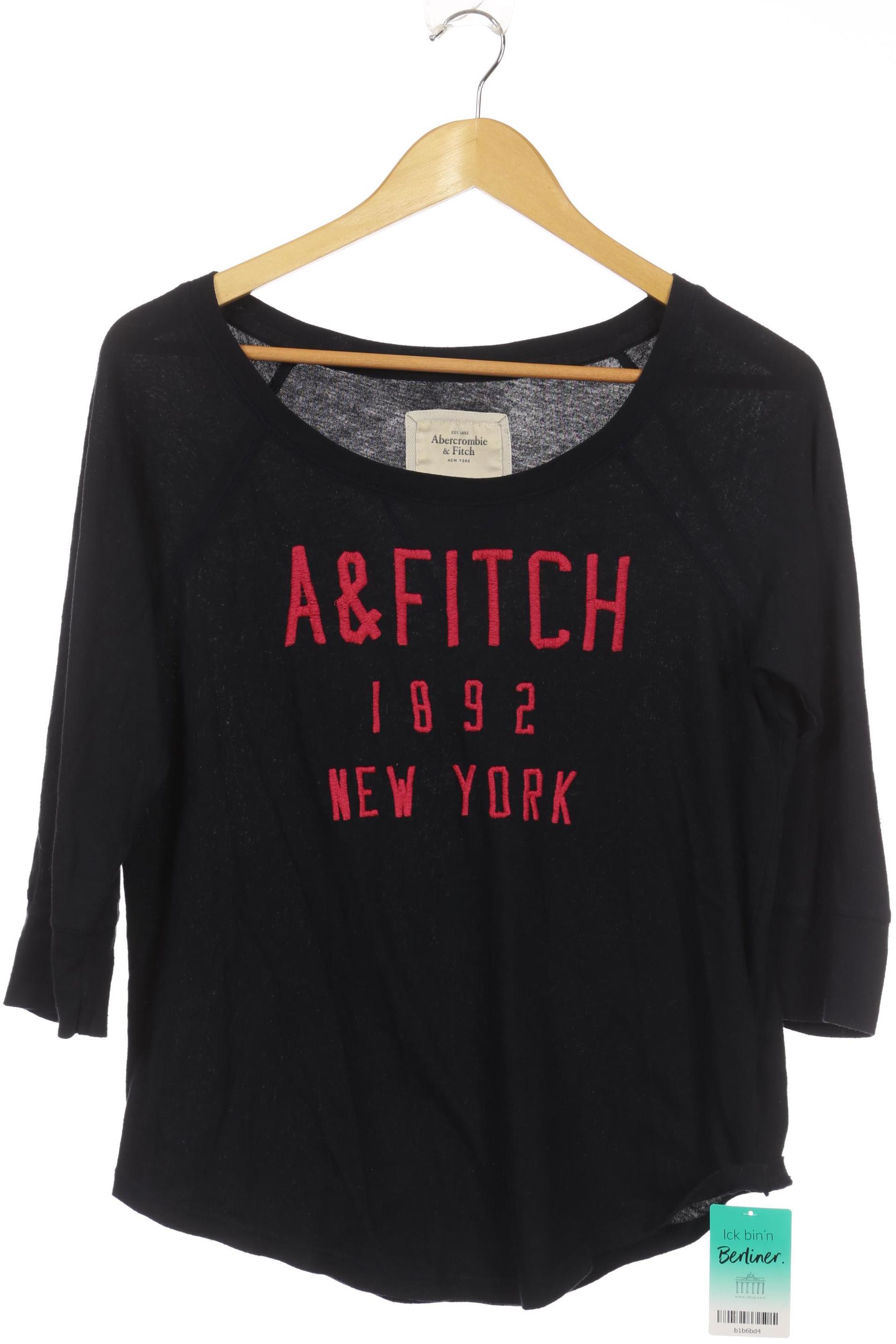 

Abercrombie & Fitch Damen Langarmshirt, blau, Gr.