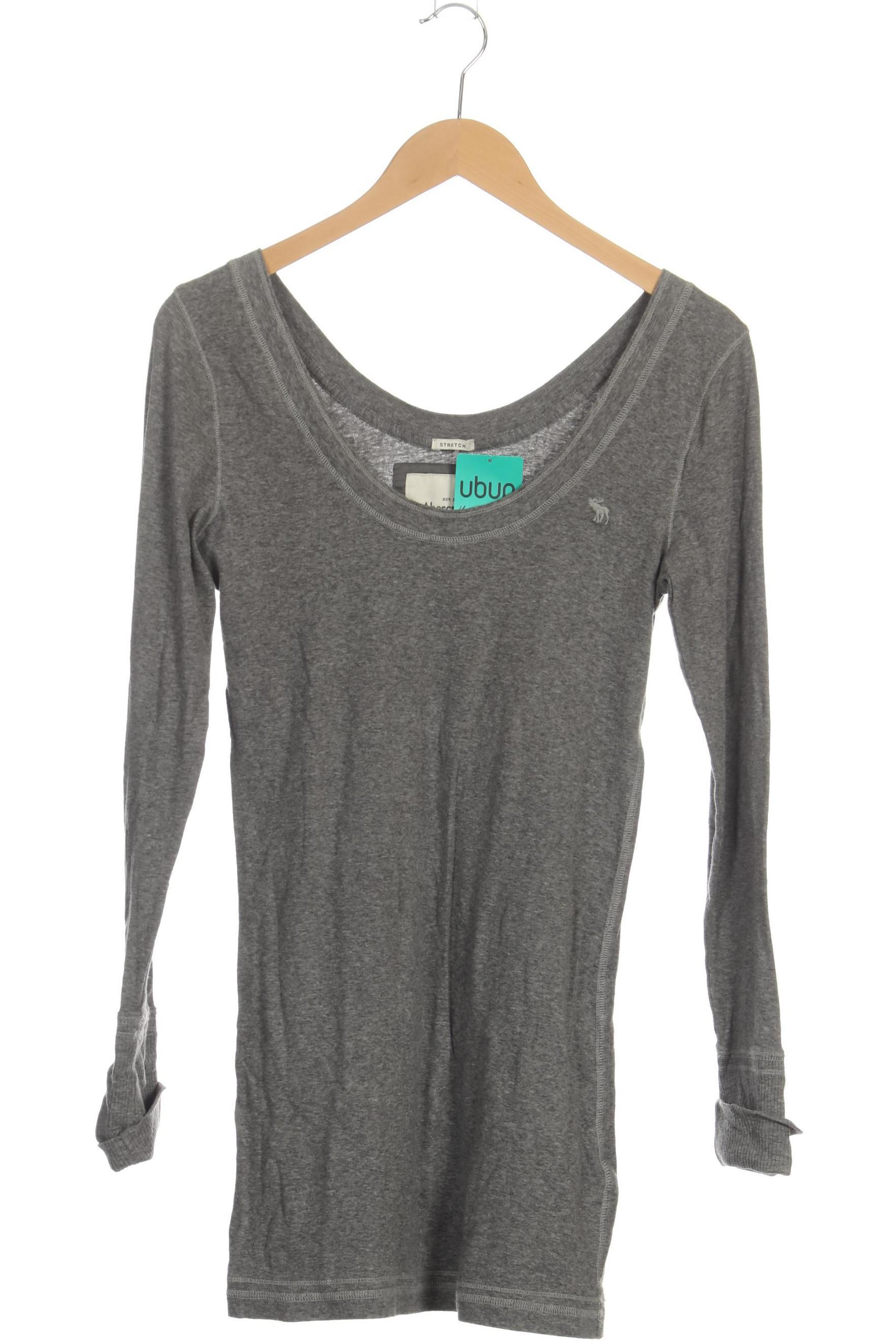 

Abercrombie & Fitch Damen Langarmshirt, grau, Gr.