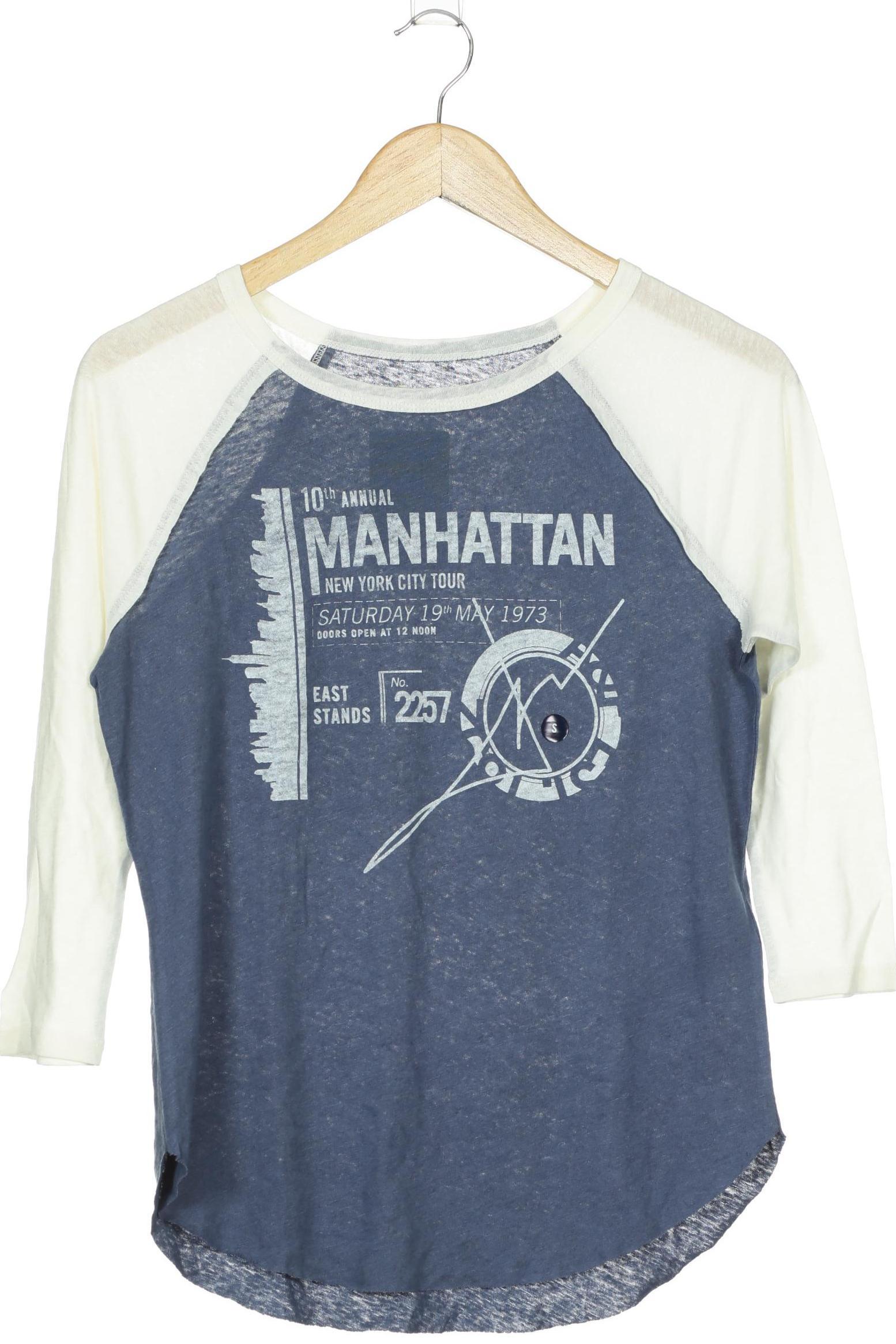 

Abercrombie & Fitch Damen Langarmshirt, blau, Gr.