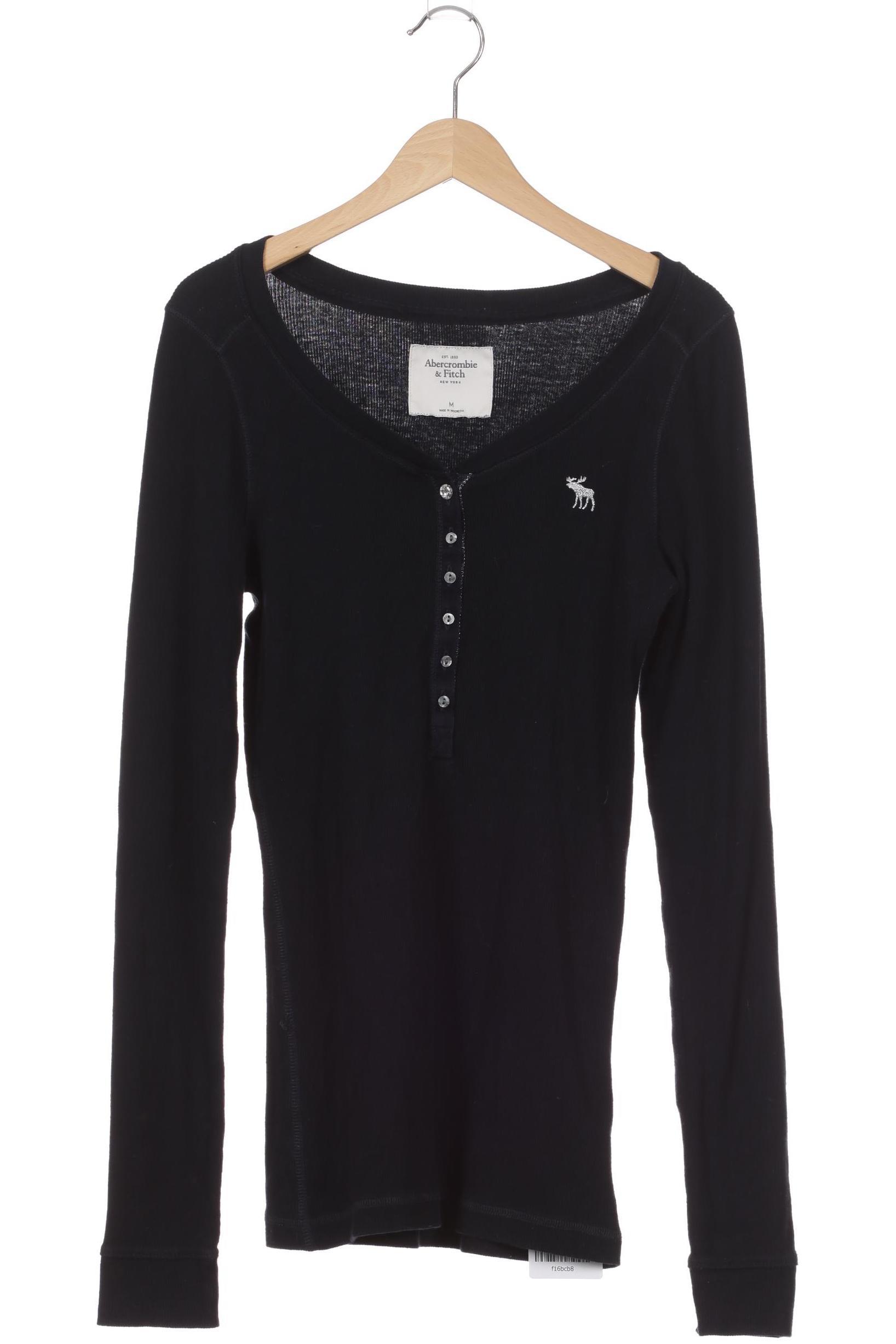 

Abercrombie & Fitch Damen Langarmshirt, blau, Gr.