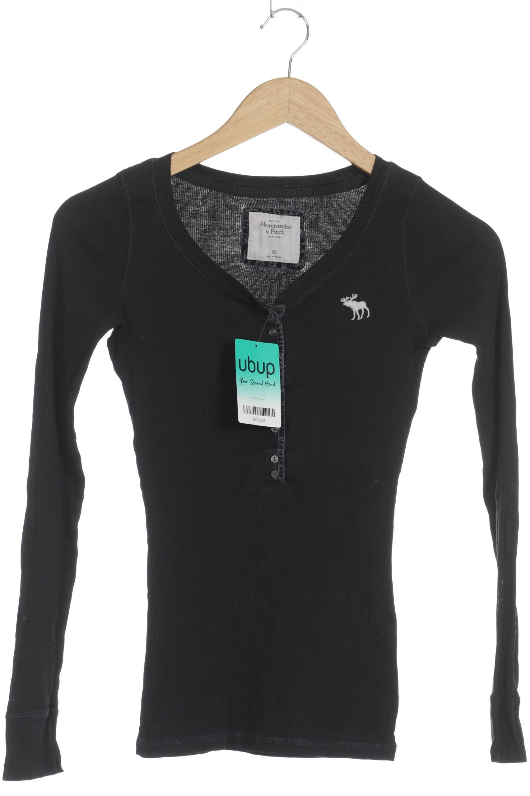 

Abercrombie & Fitch Damen Langarmshirt, blau, Gr.