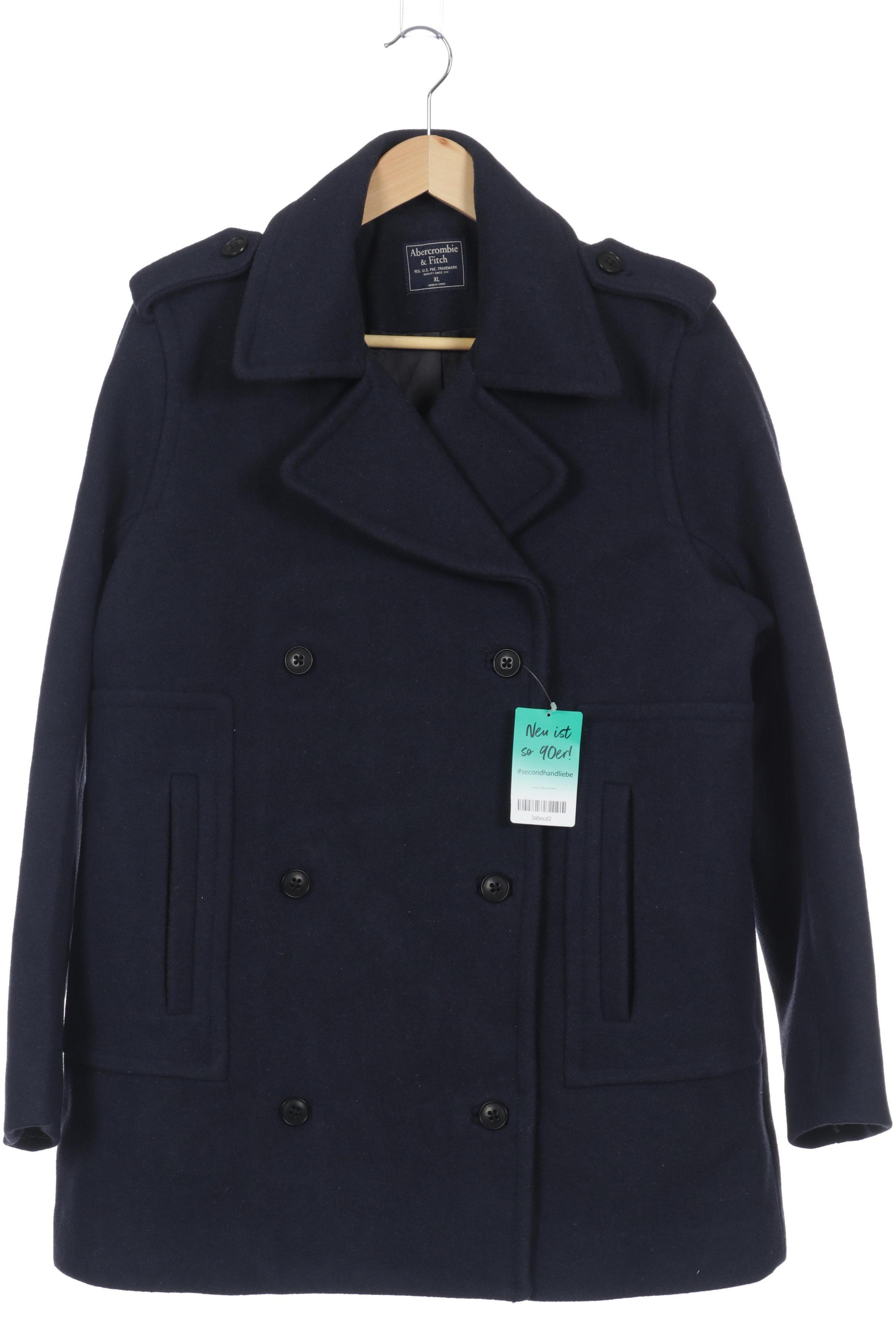 

Abercrombie & Fitch Damen Mantel, blau, Gr.