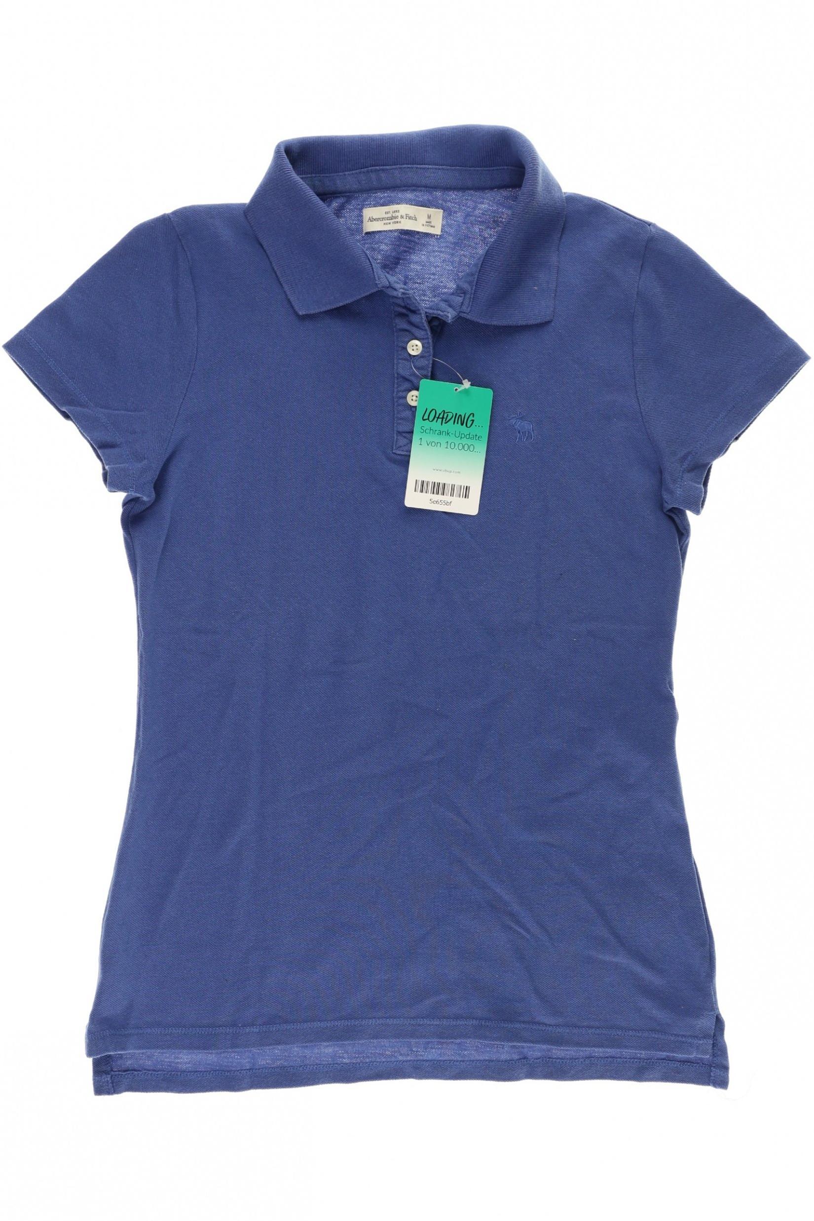 

Abercrombie & Fitch Damen Poloshirt, blau, Gr.