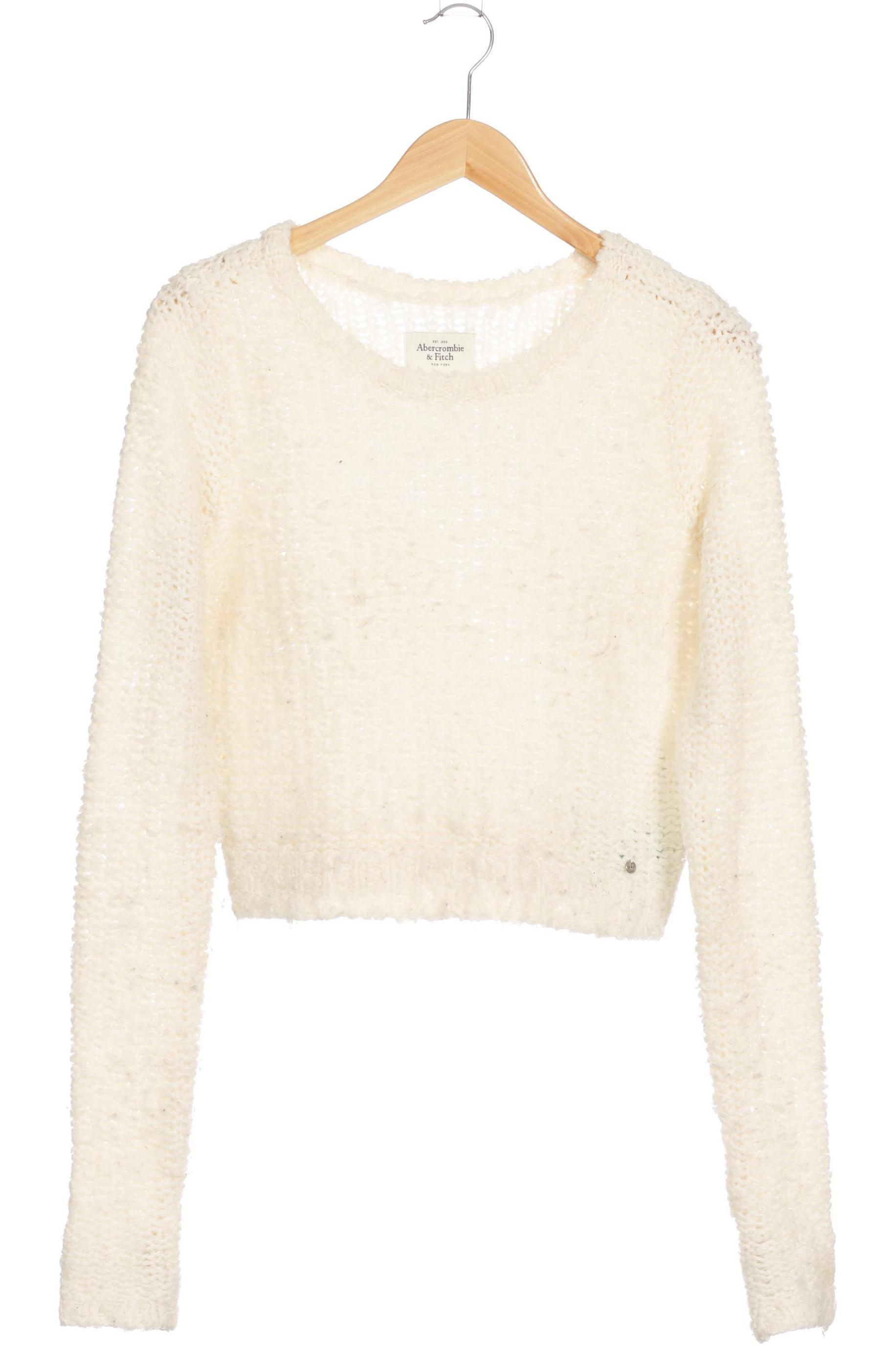 

Abercrombie & Fitch Damen Pullover, weiß, Gr.