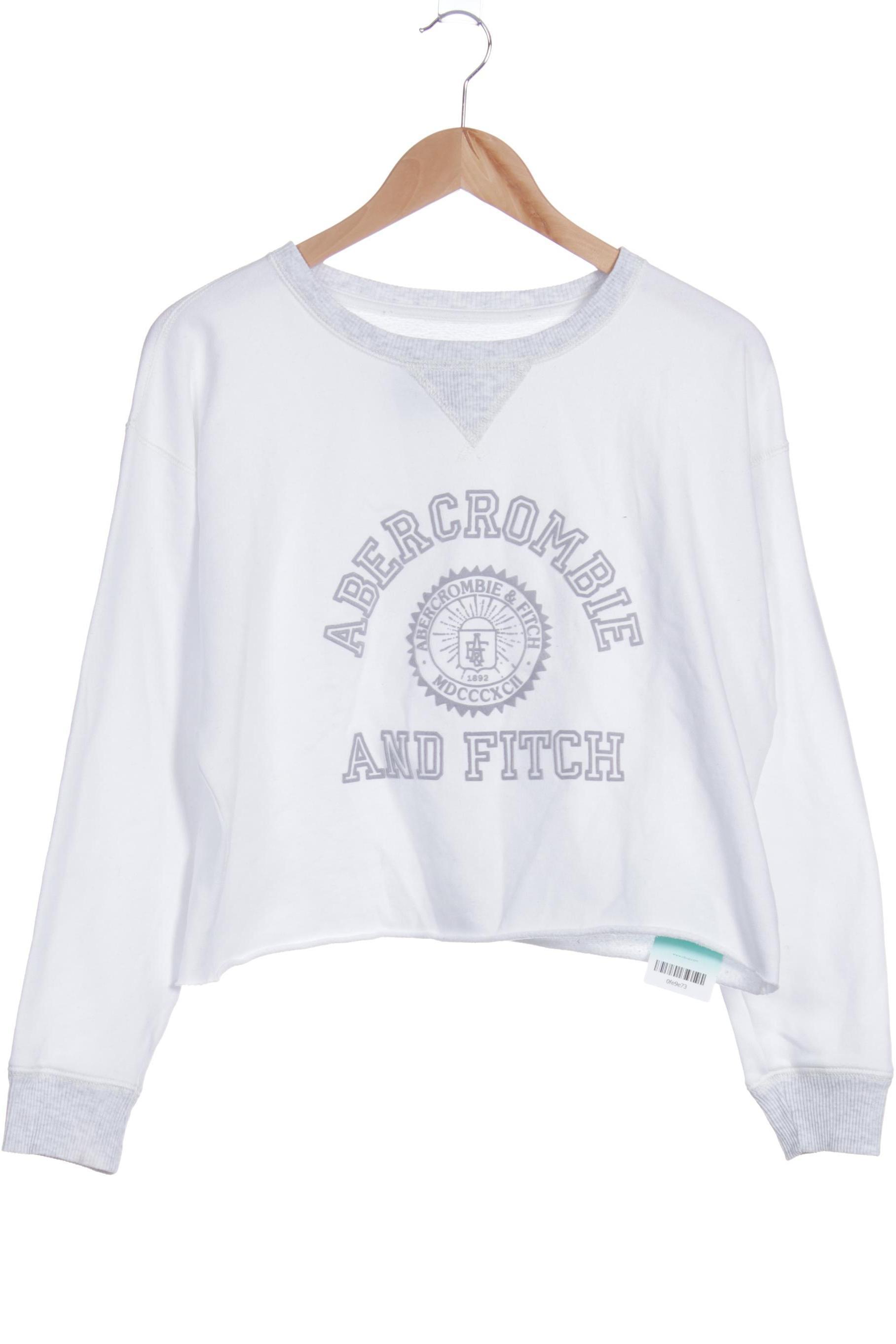 

Abercrombie & Fitch Damen Sweatshirt, weiß, Gr.