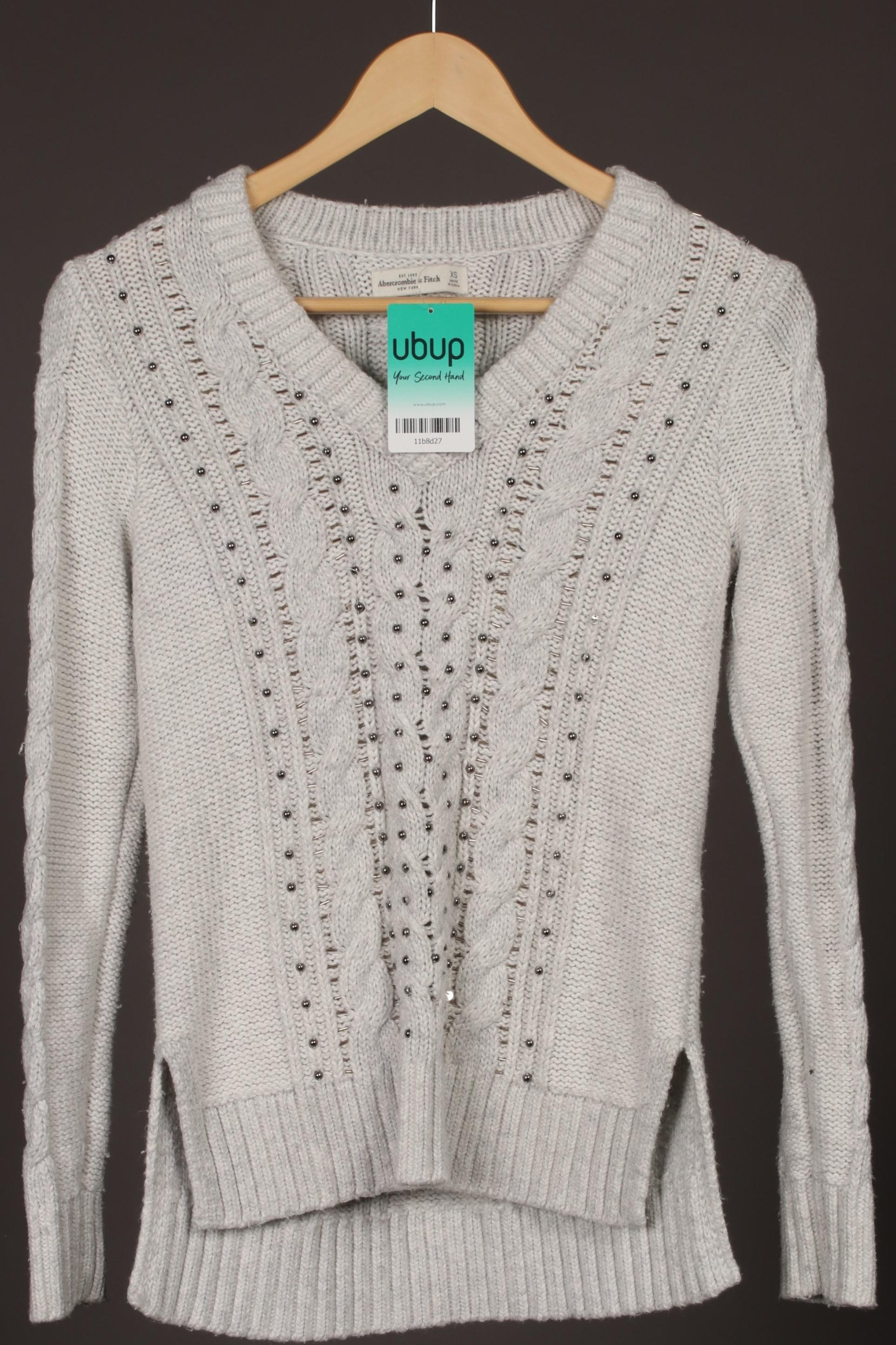 

Abercrombie & Fitch Damen Pullover, grau, Gr.
