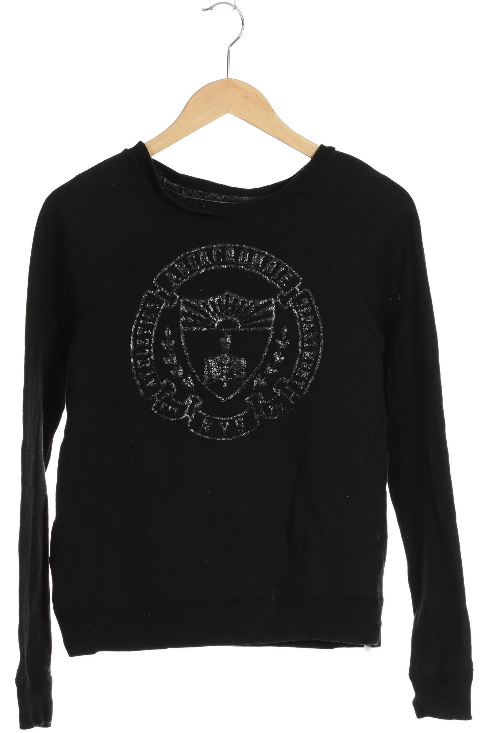 

Abercrombie & Fitch Damen Sweatshirt, schwarz, Gr.