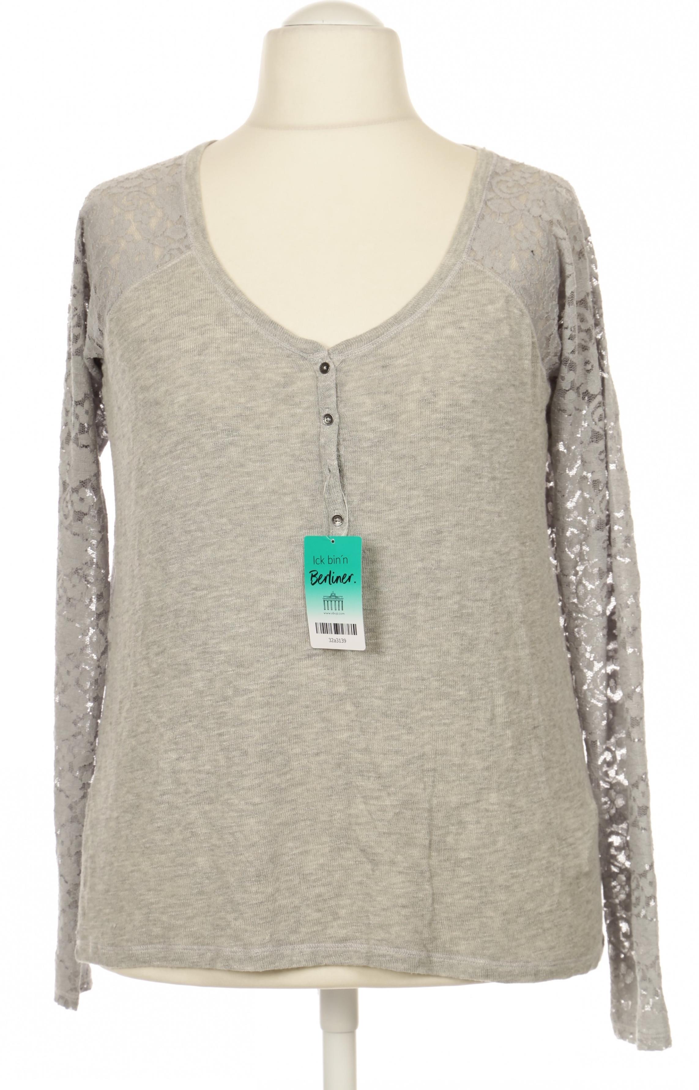

Abercrombie & Fitch Damen Langarmshirt, grau, Gr.