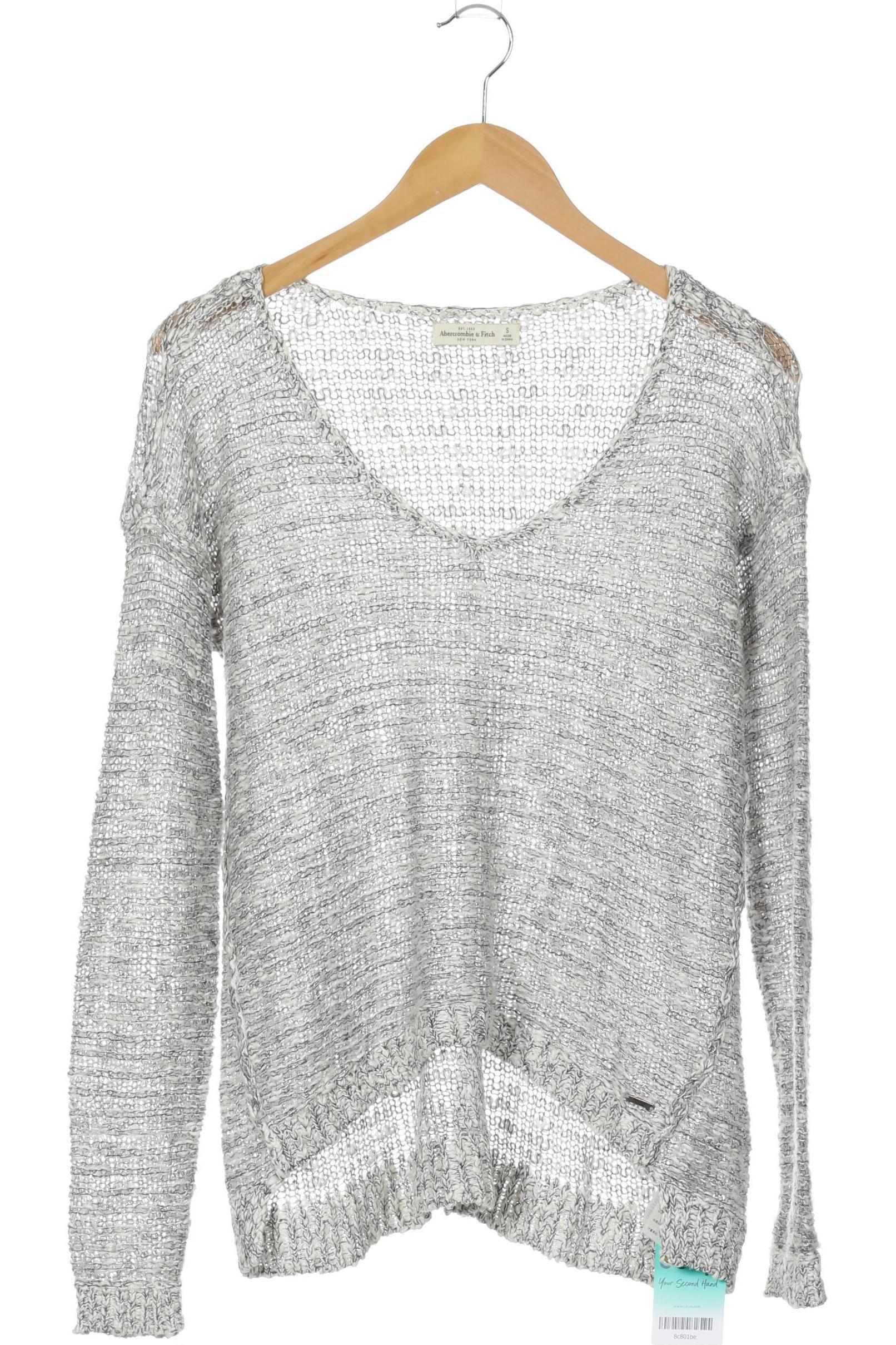 

Abercrombie & Fitch Damen Pullover, grau, Gr.
