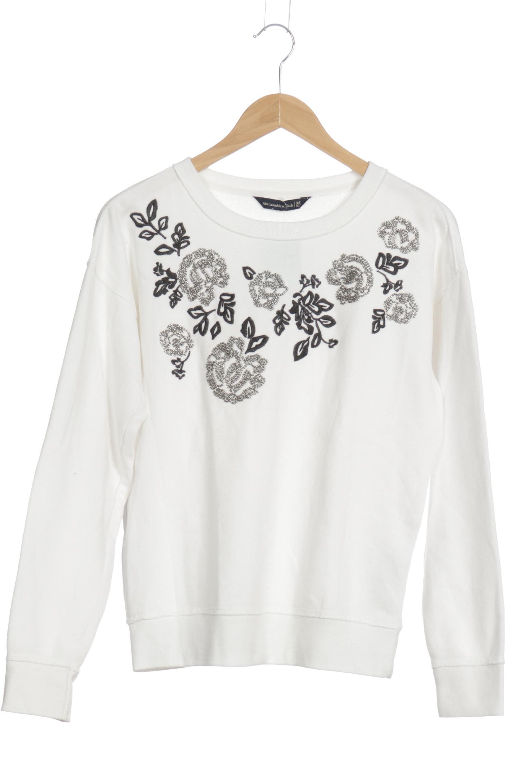 

Abercrombie & Fitch Damen Pullover, weiß, Gr.