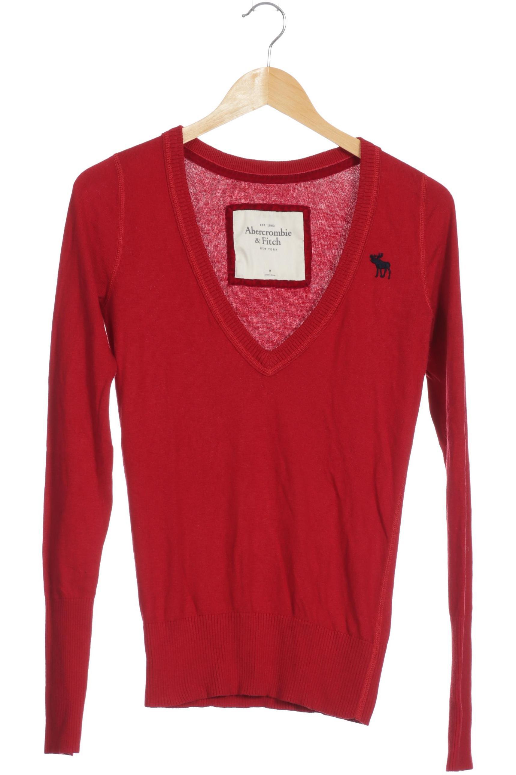 

Abercrombie & Fitch Damen Pullover, rot, Gr.