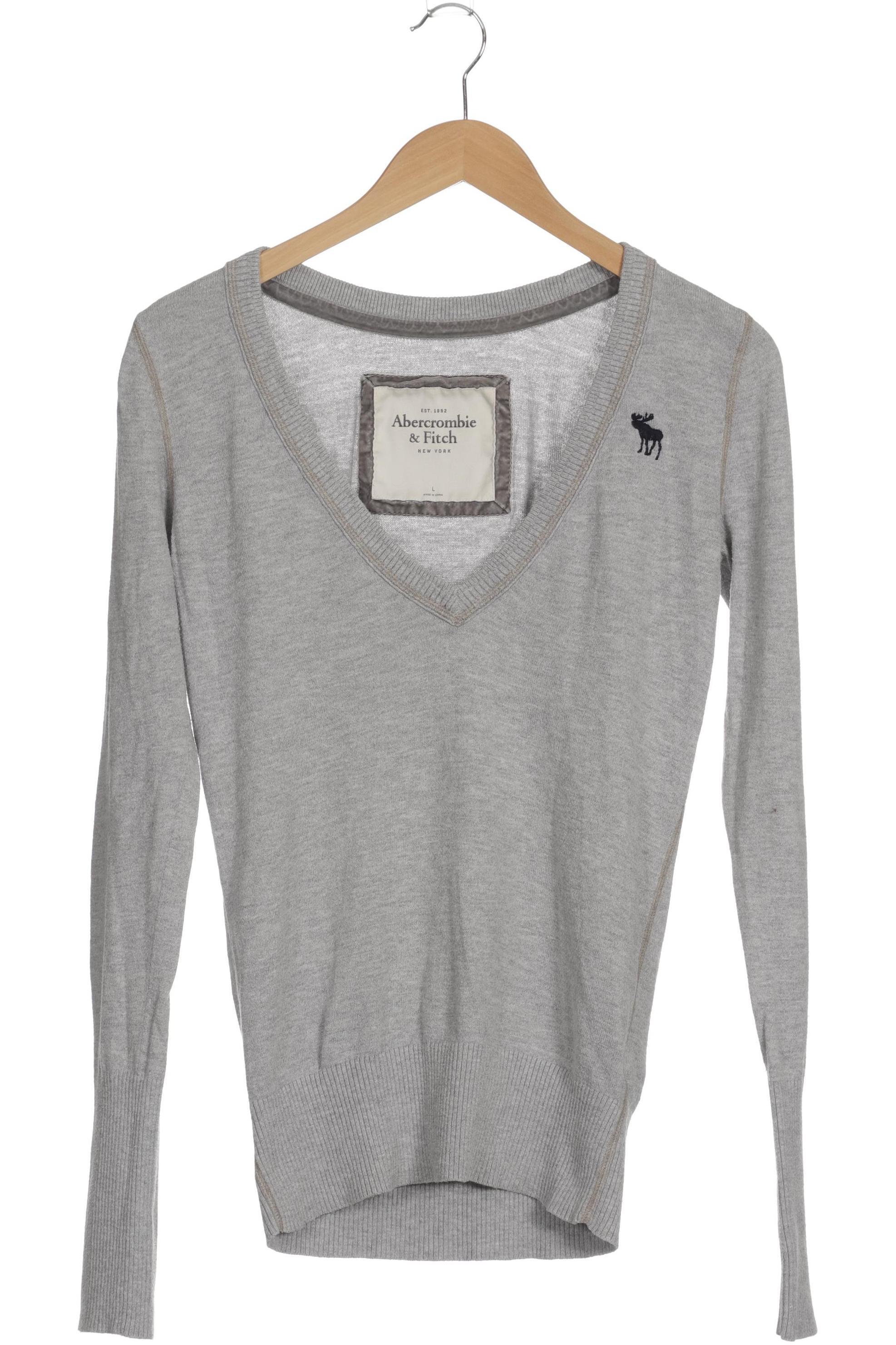 

Abercrombie & Fitch Damen Pullover, grau, Gr.