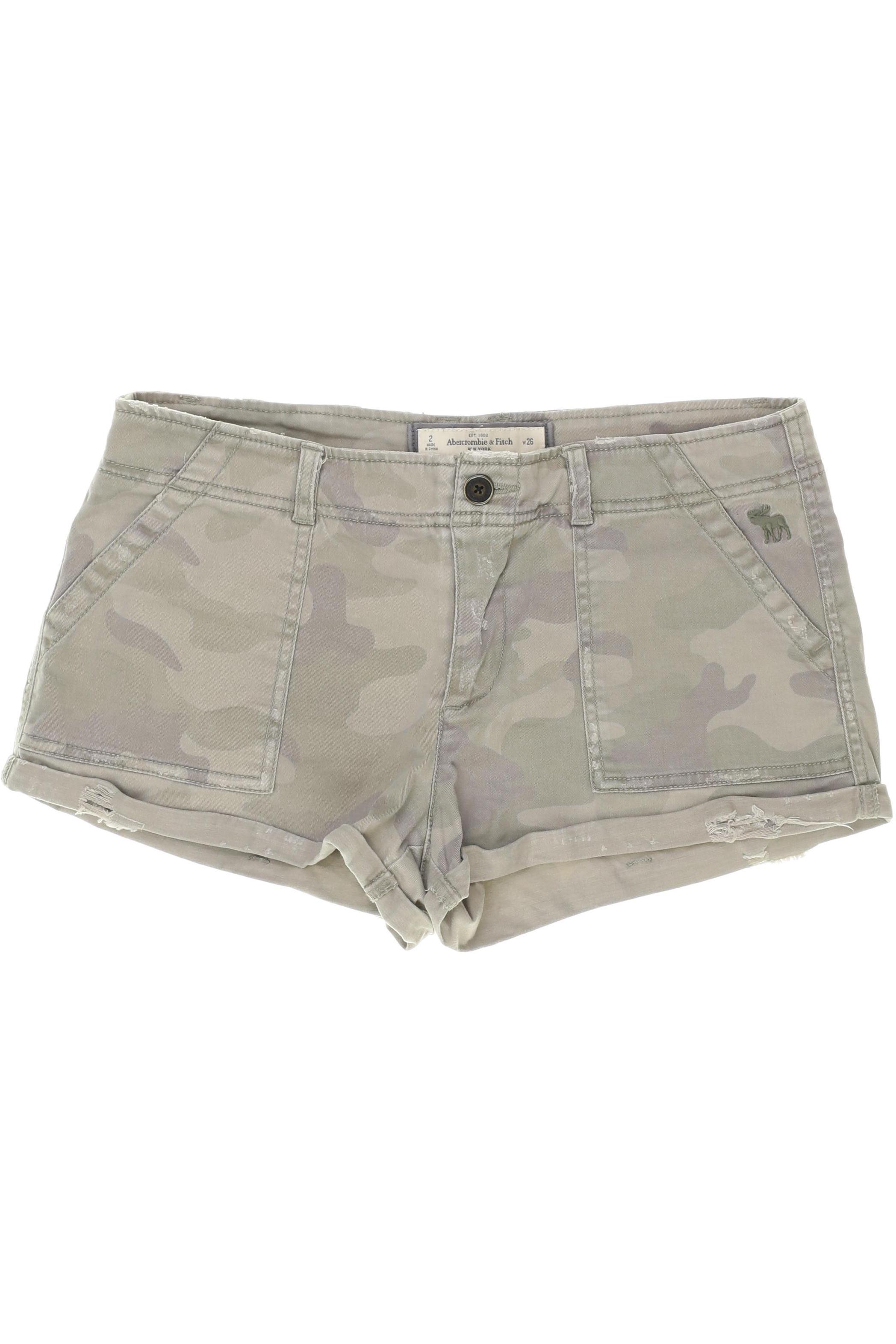 

Abercrombie & Fitch Damen Shorts, grau, Gr. 26