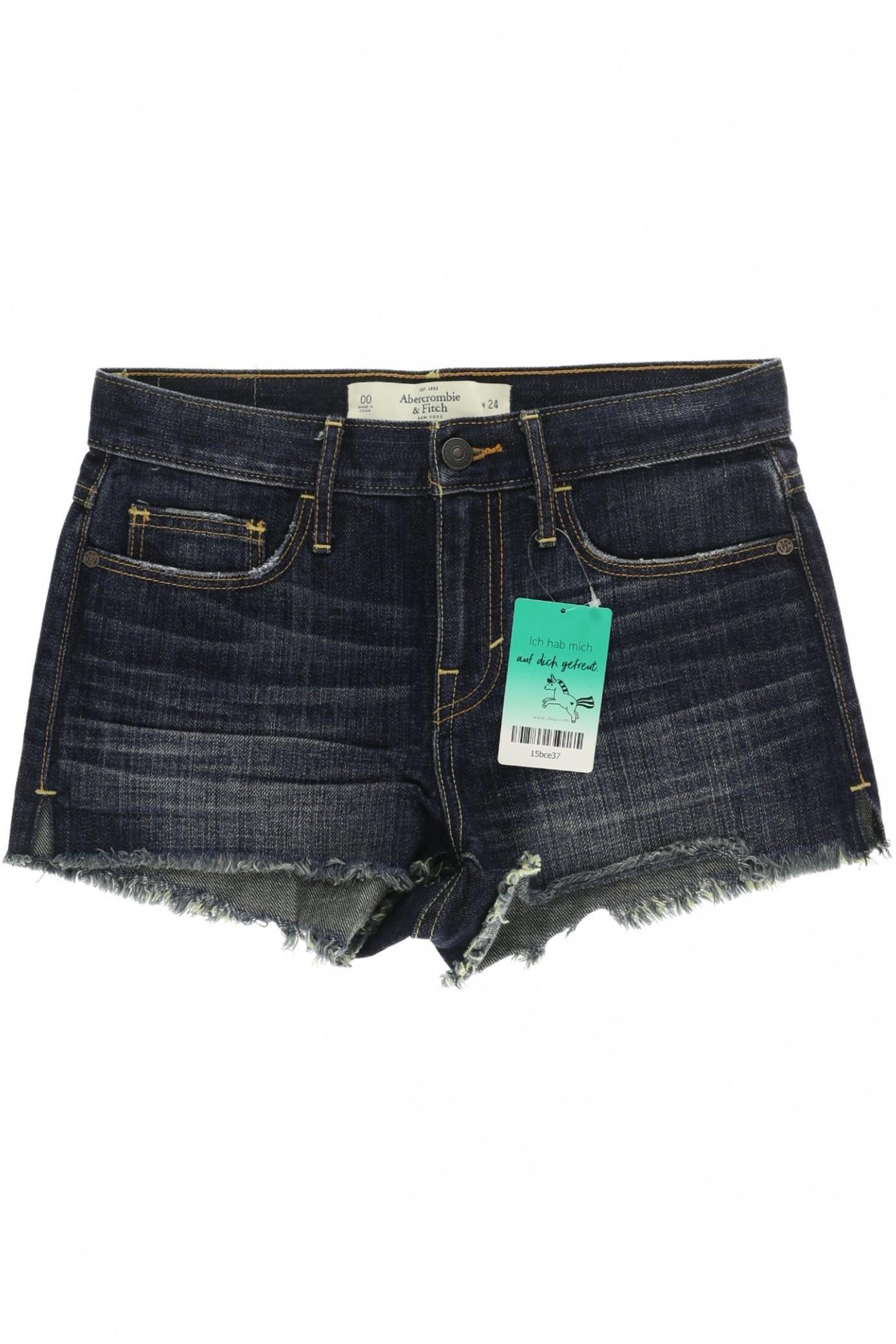

Abercrombie & Fitch Damen Shorts, blau, Gr. 24