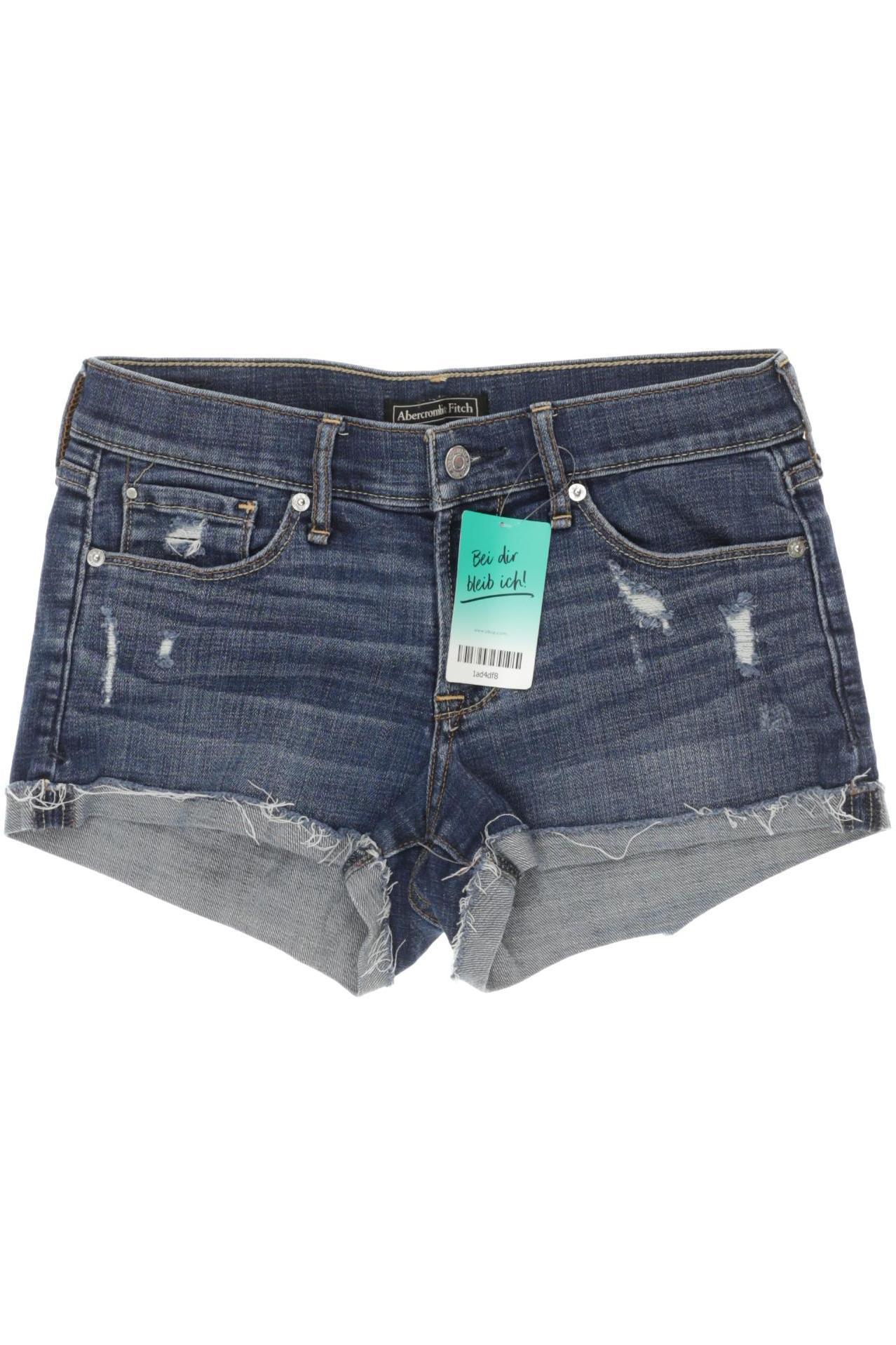 

Abercrombie & Fitch Damen Shorts, blau, Gr. 26