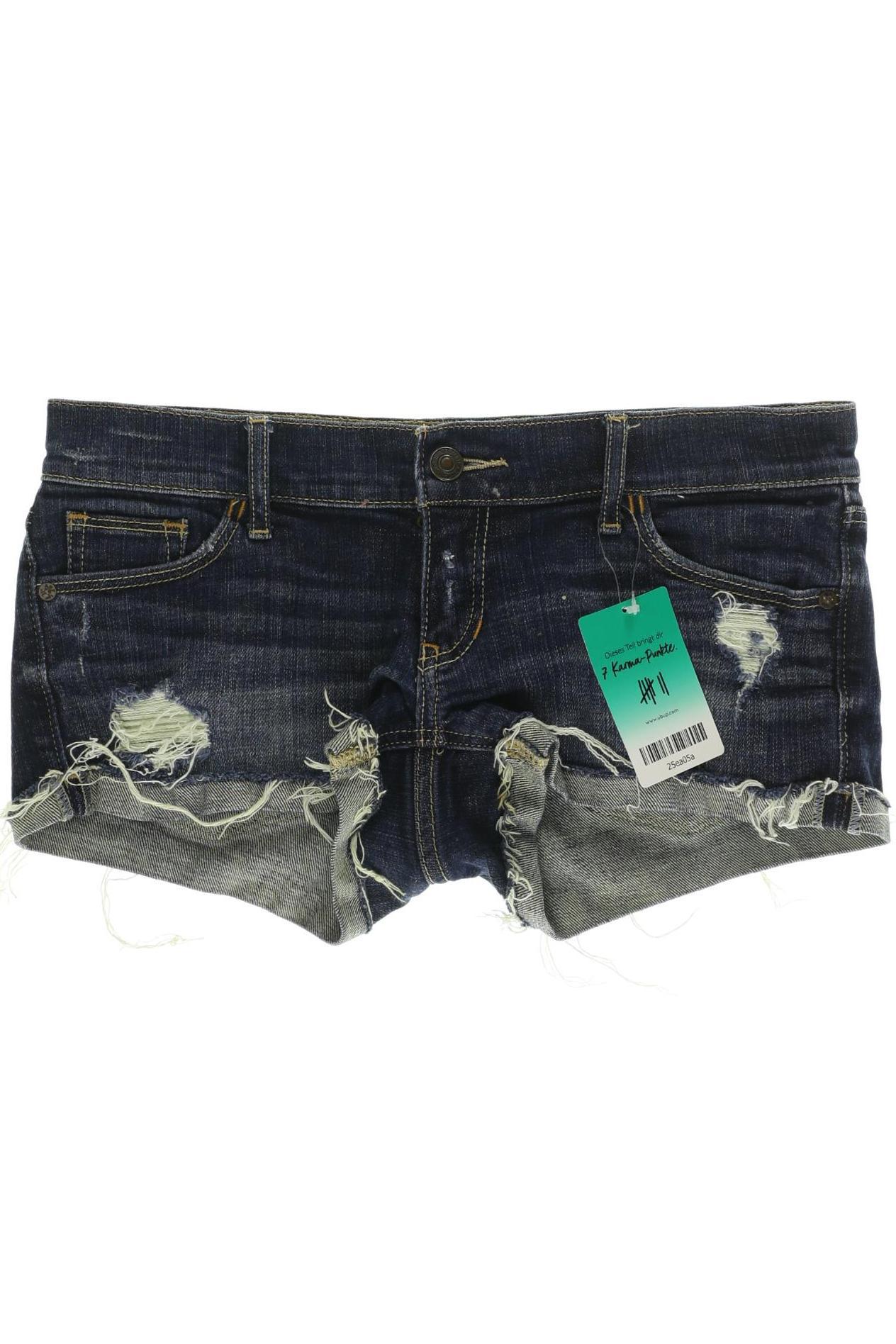 

Abercrombie & Fitch Damen Shorts, blau, Gr. 25