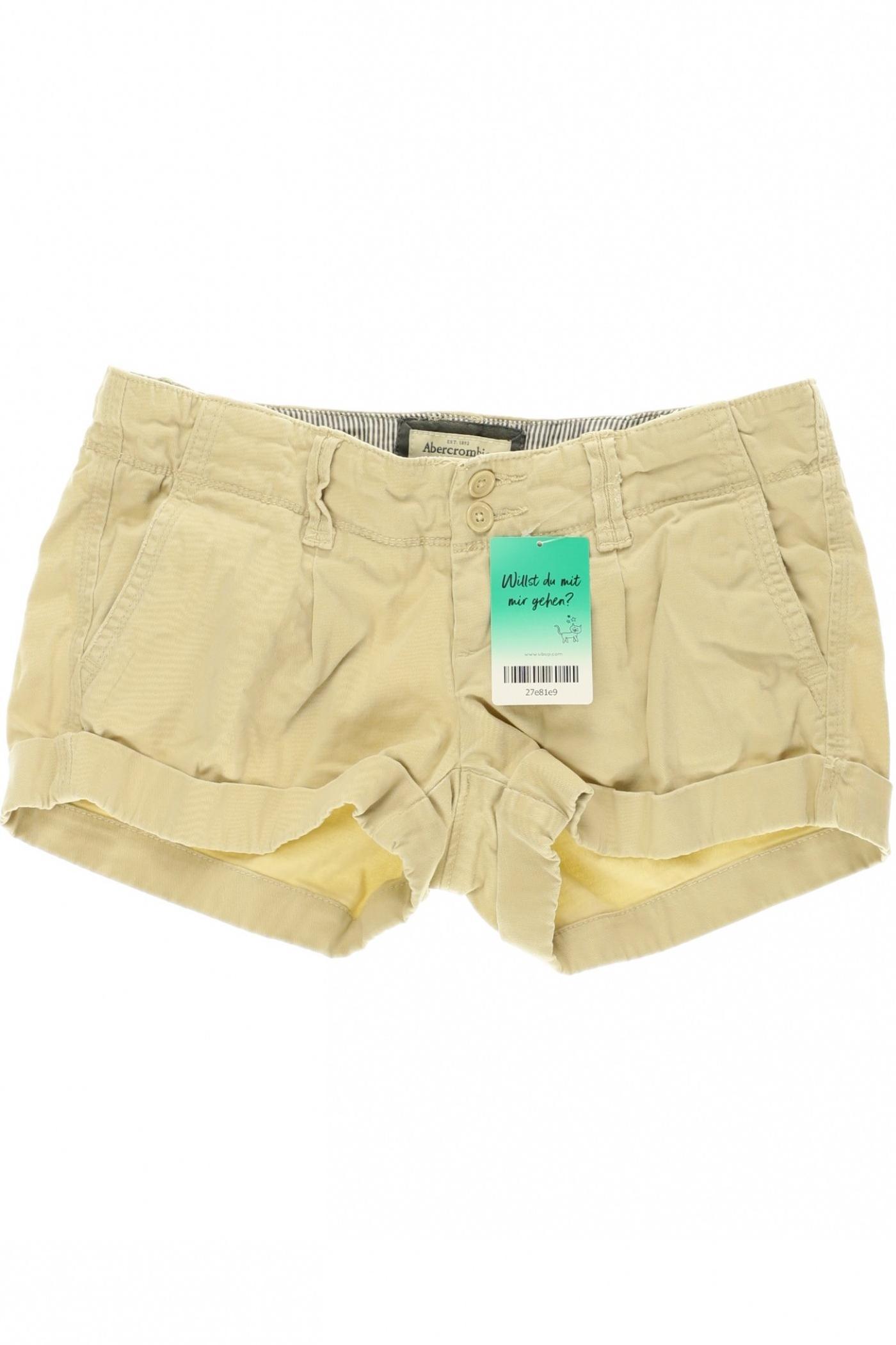 

Abercrombie & Fitch Damen Shorts, beige, Gr.
