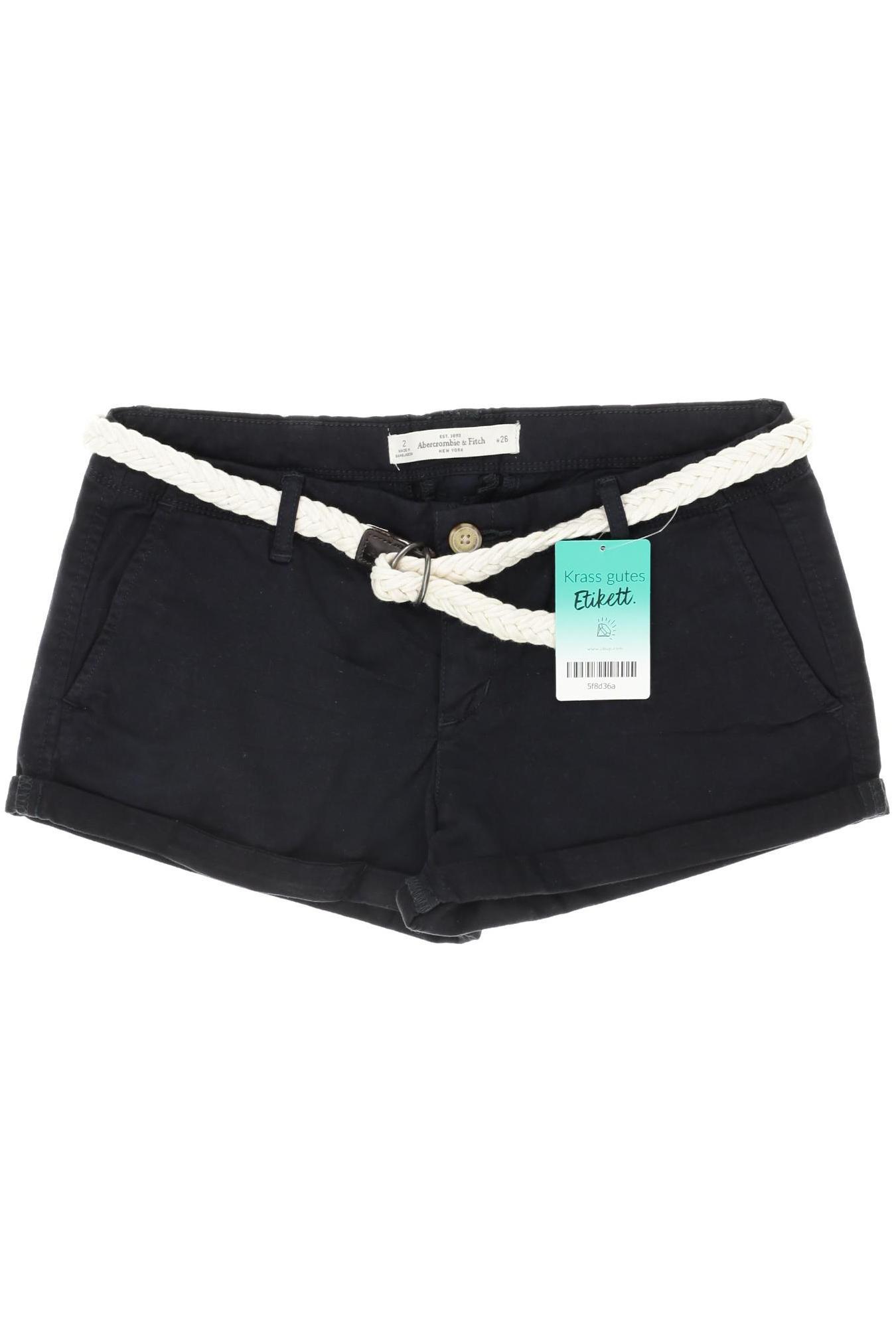 

Abercrombie & Fitch Damen Shorts, blau, Gr. 26