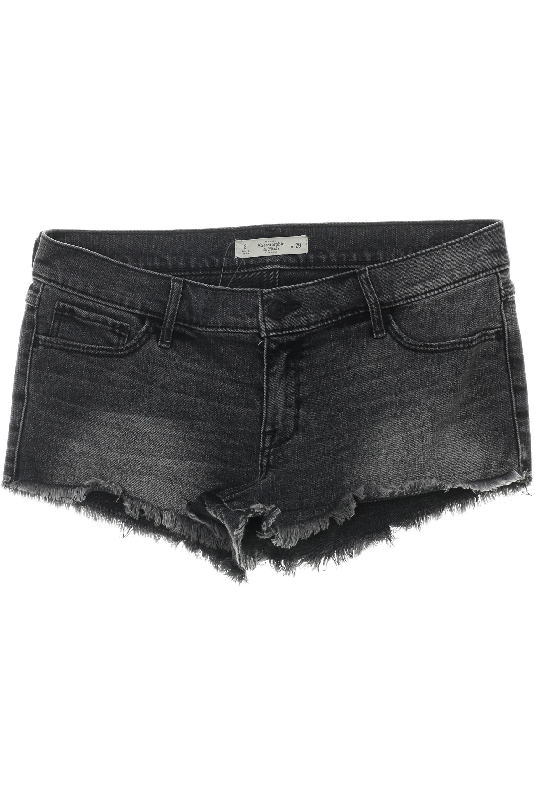 

Abercrombie & Fitch Damen Shorts, grau, Gr. 29