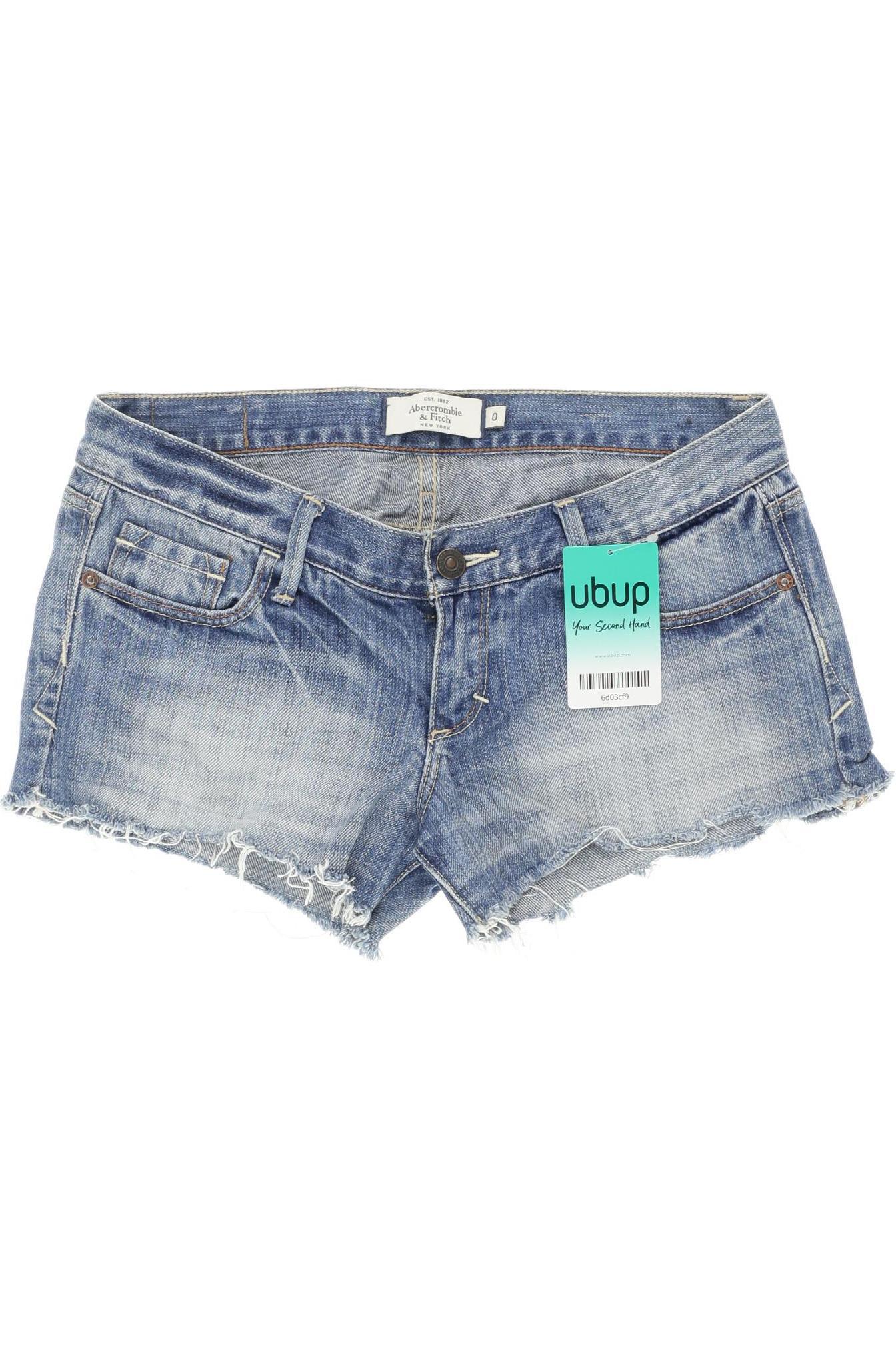 

Abercrombie & Fitch Damen Shorts, blau, Gr. 28