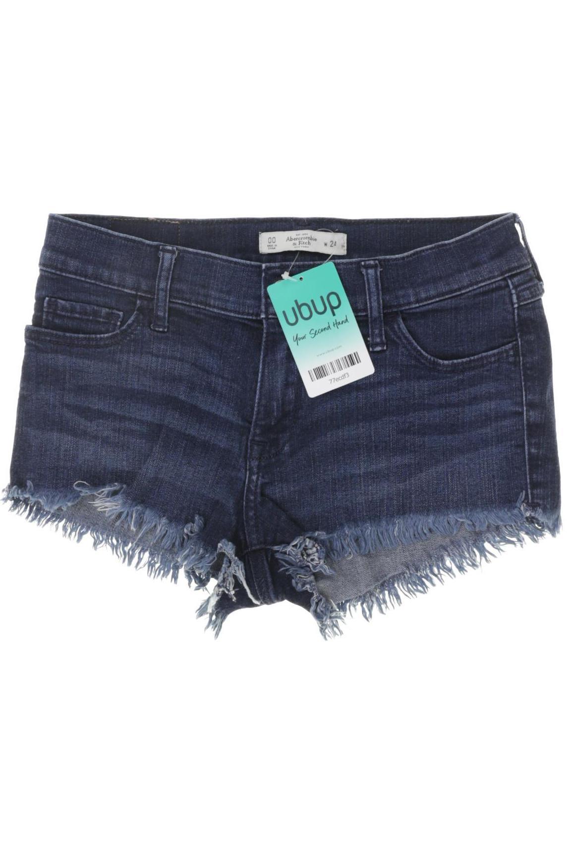 

Abercrombie & Fitch Damen Shorts, blau, Gr. 24