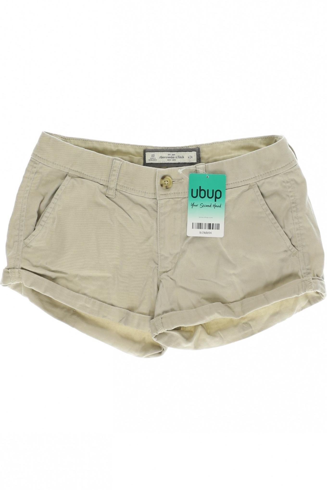 

Abercrombie & Fitch Damen Shorts, beige, Gr. 24