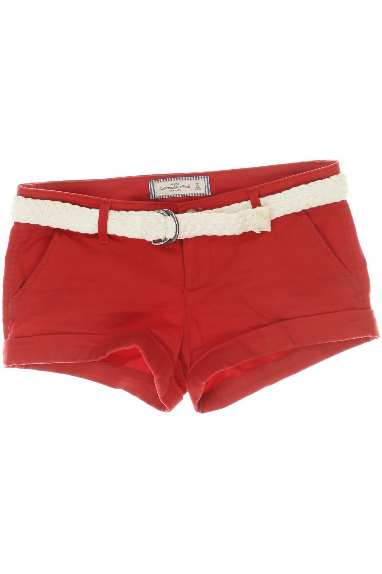 

Abercrombie & Fitch Damen Shorts, rot, Gr.